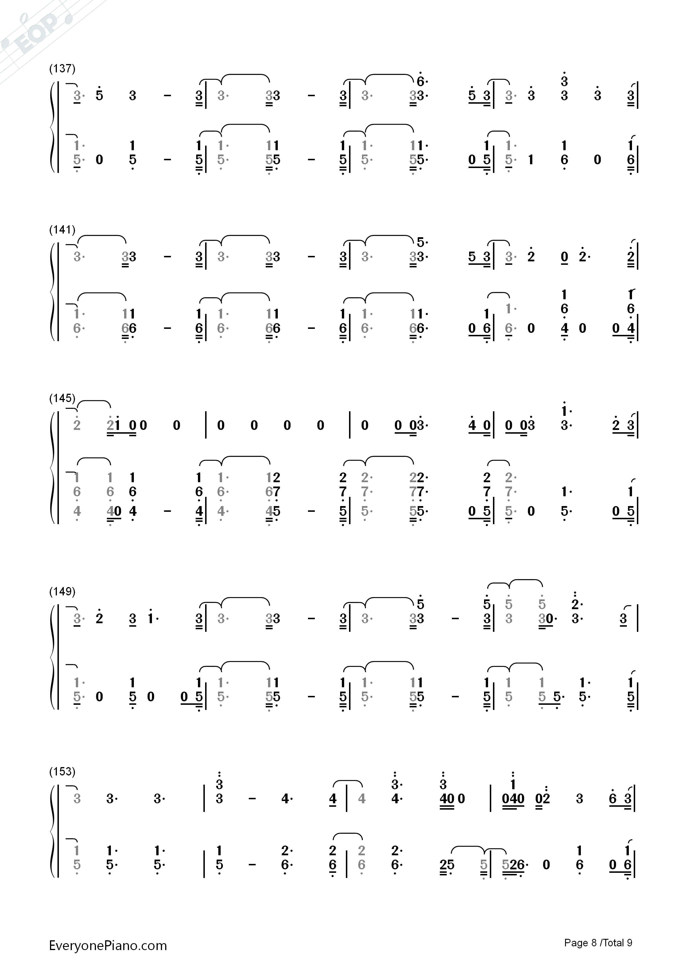 Selfish钢琴简谱_Future_ft_Rihanna演唱