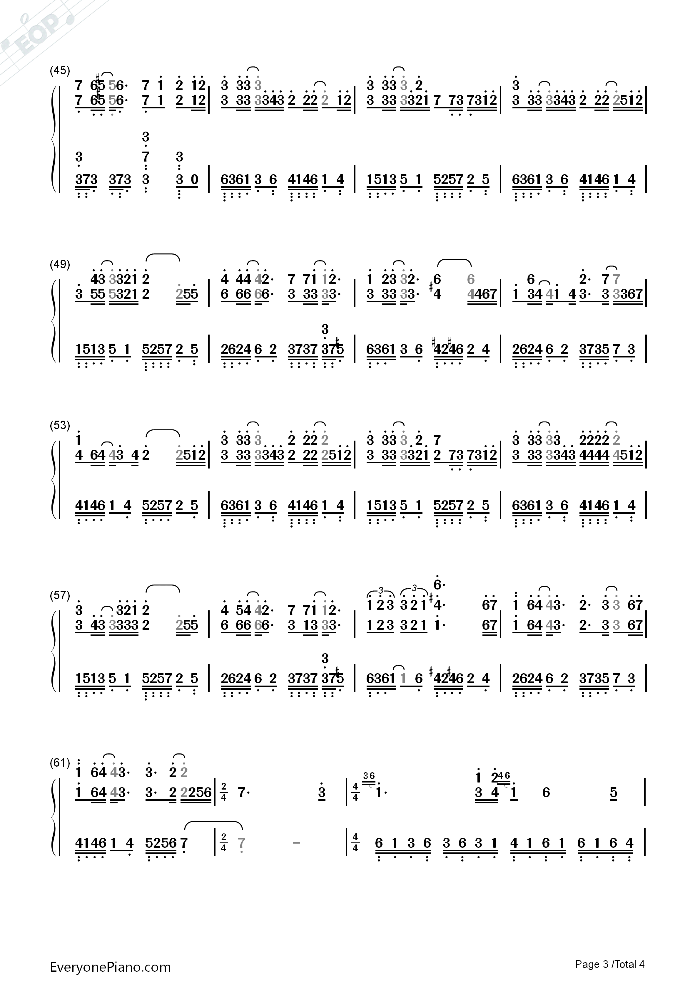 Alone_On_The_Way钢琴简谱_Pianoboy演唱