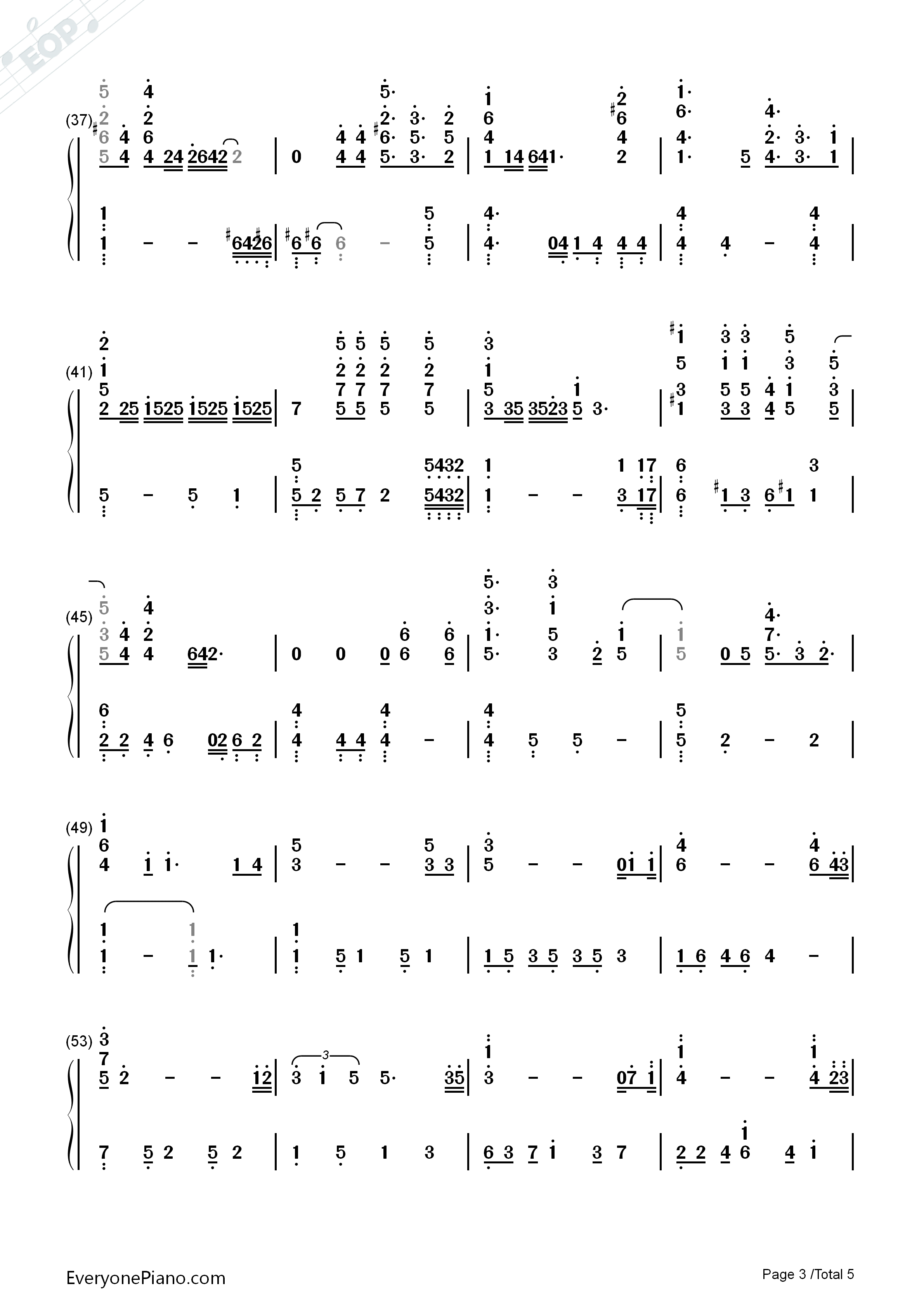 Circle_of_Life钢琴简谱_Elton_John演唱