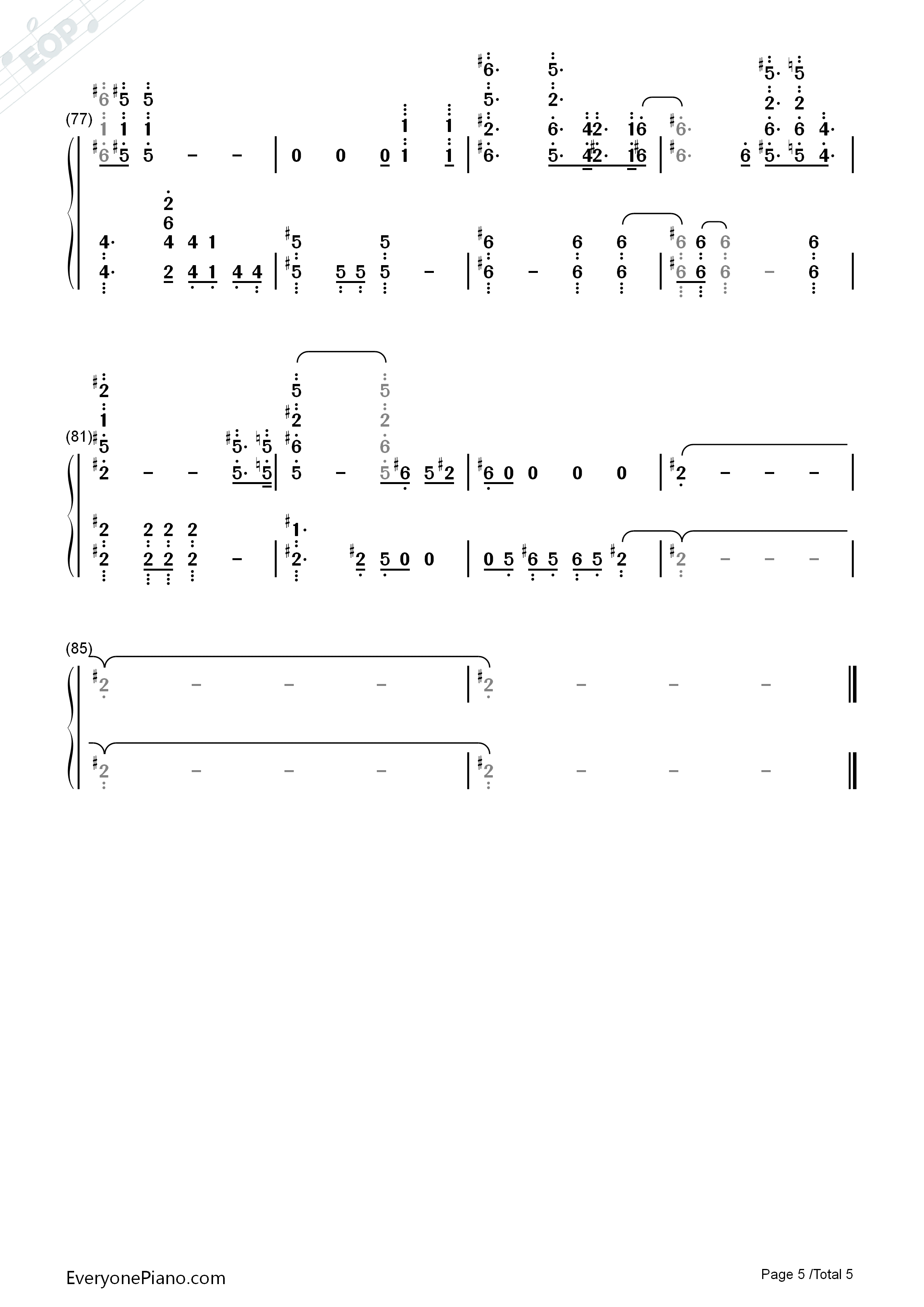 Circle_of_Life钢琴简谱_Elton_John演唱
