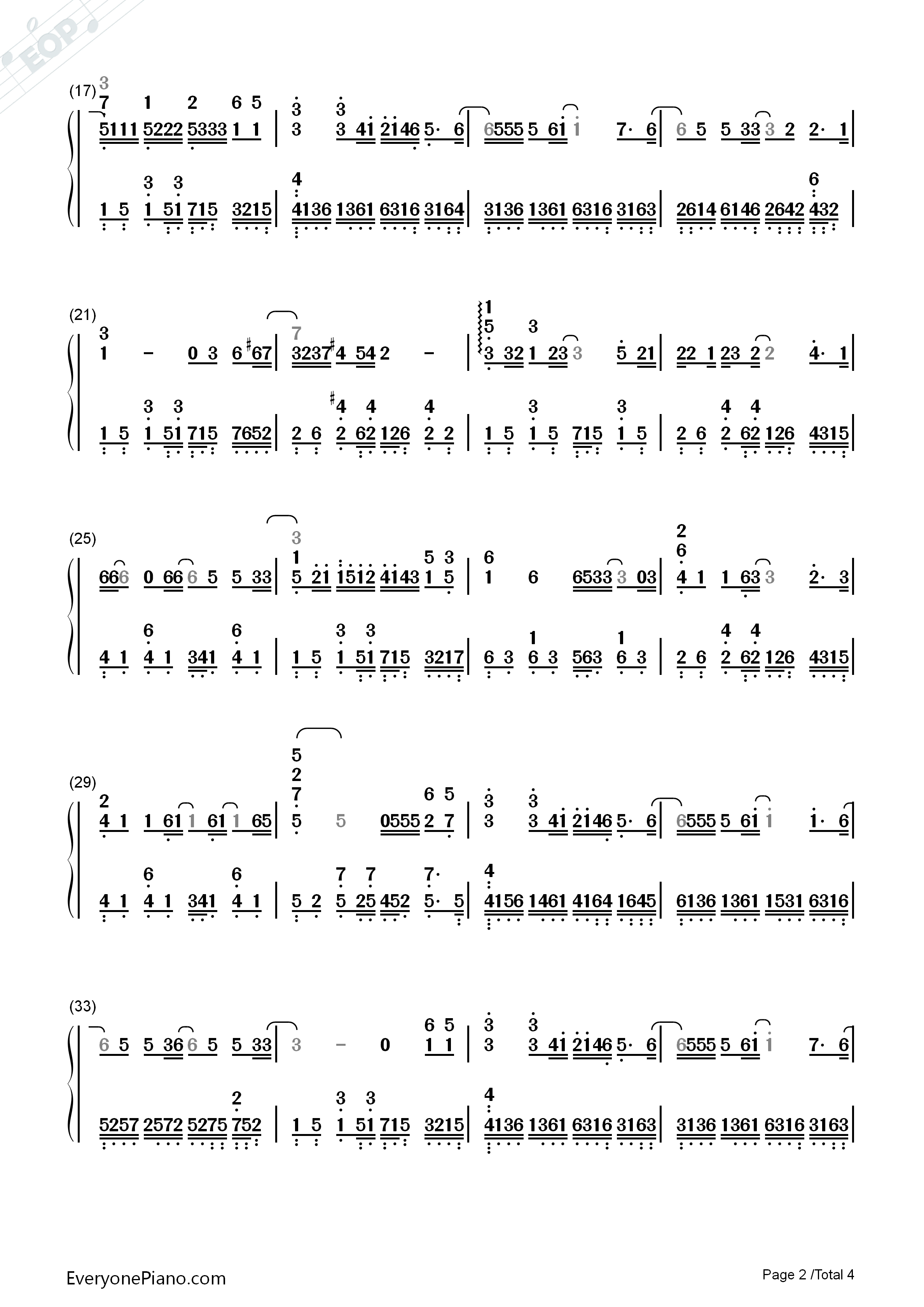 你的背包钢琴简谱_陈奕迅演唱