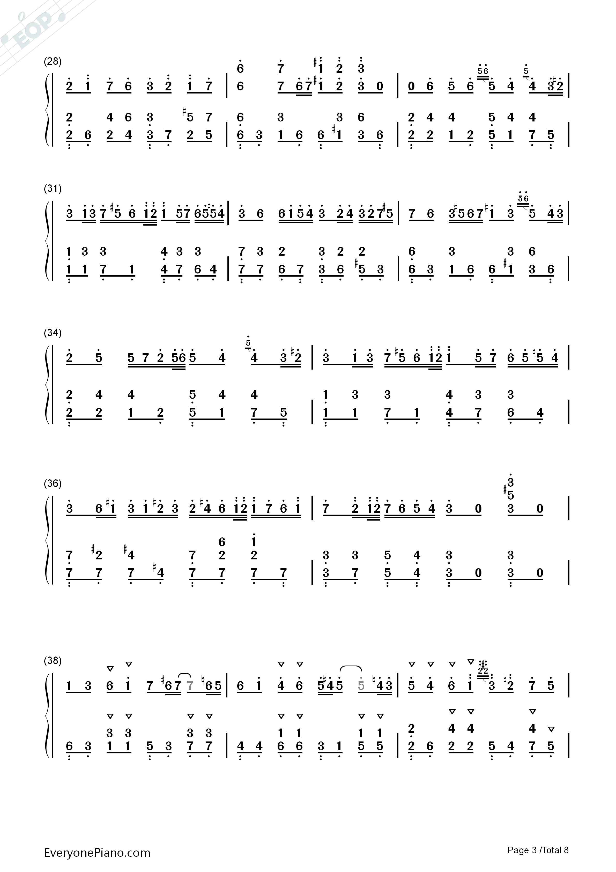 君往何处钢琴简谱_M2U演唱