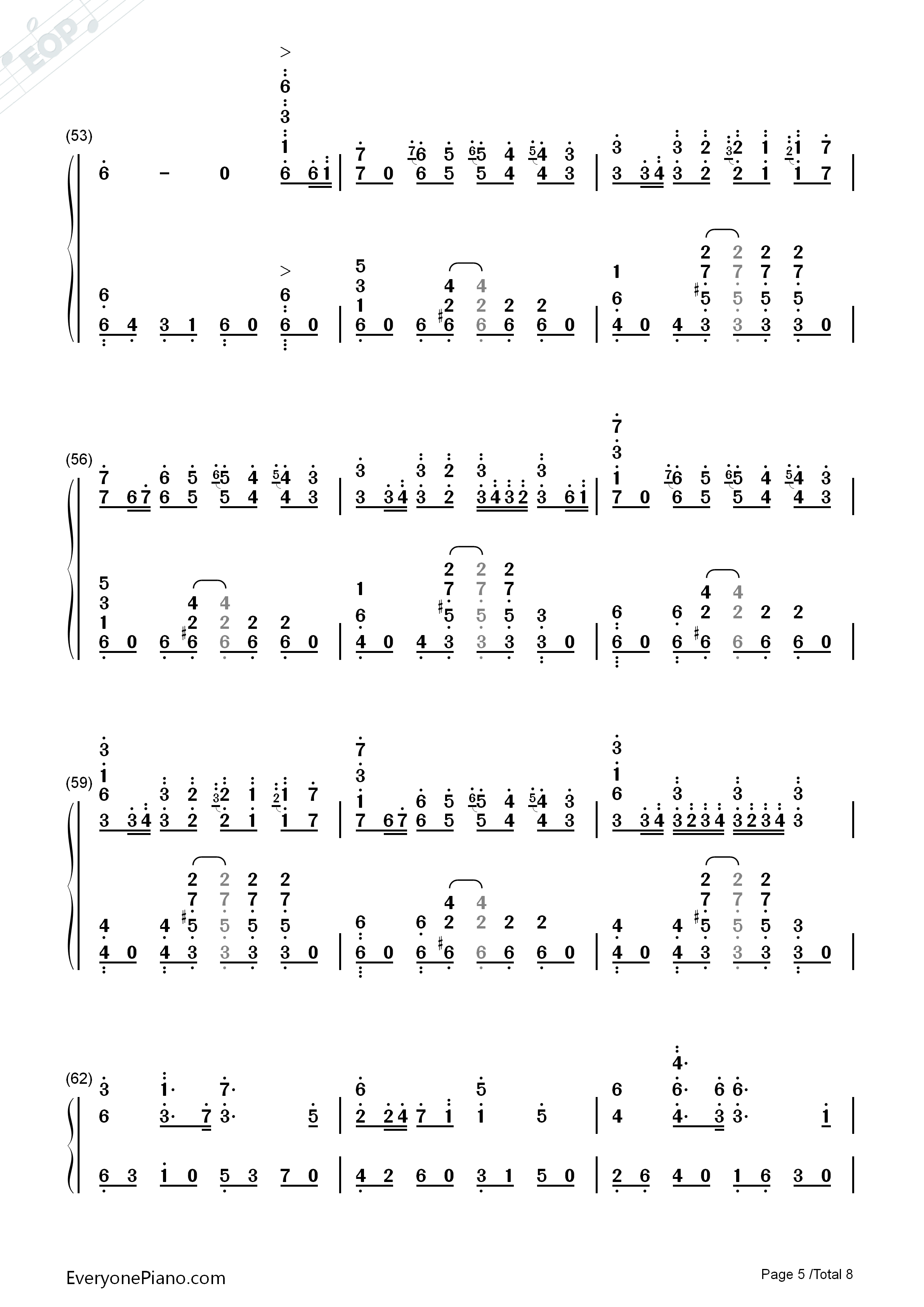 君往何处钢琴简谱_M2U演唱