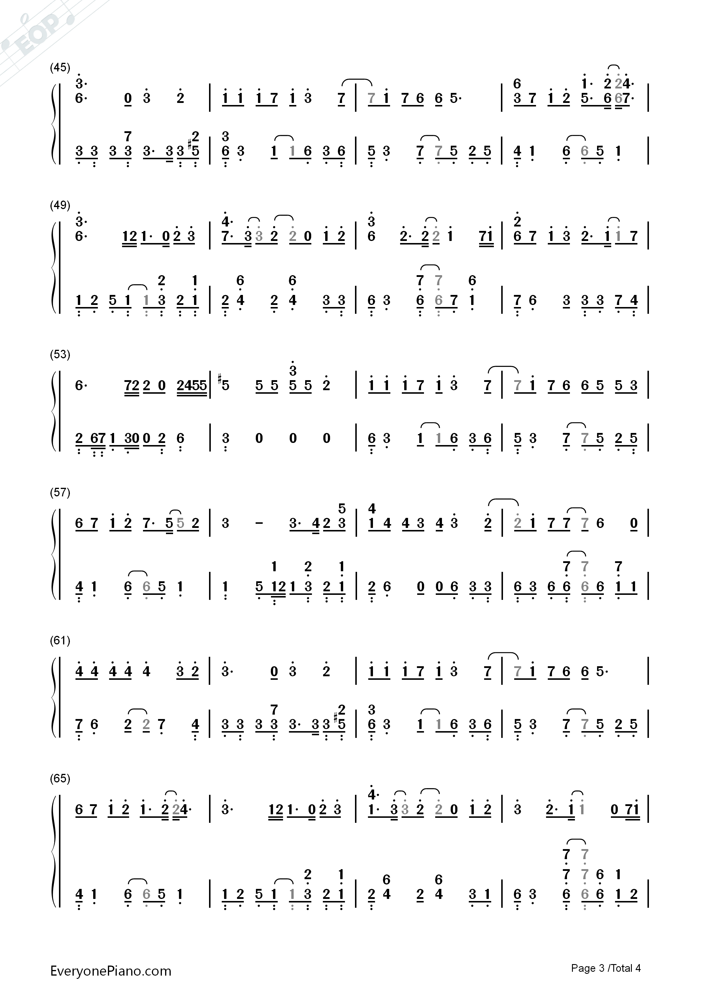 爱囚钢琴简谱_庄心妍演唱