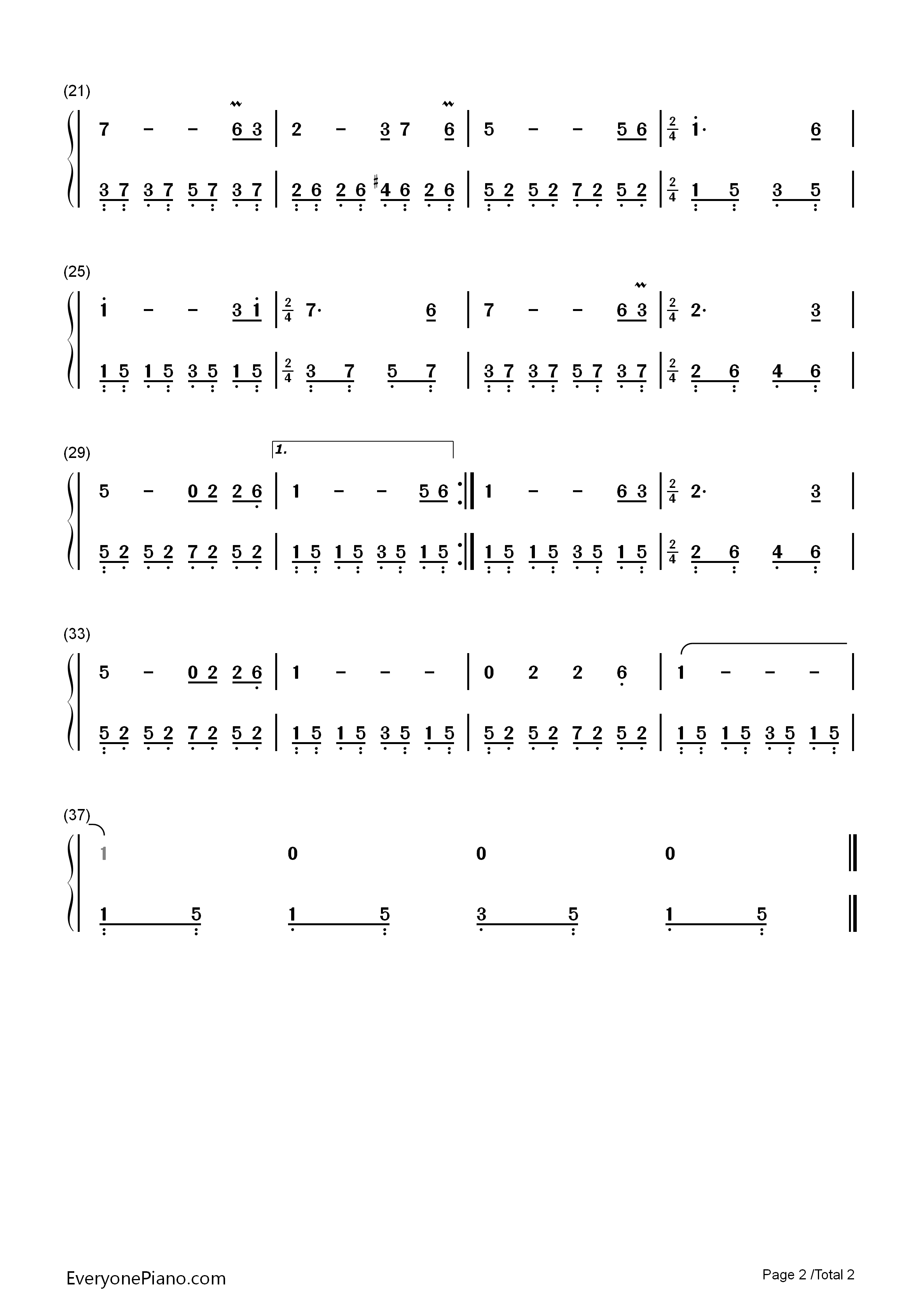 牧羊曲钢琴简谱_郑绪岚演唱