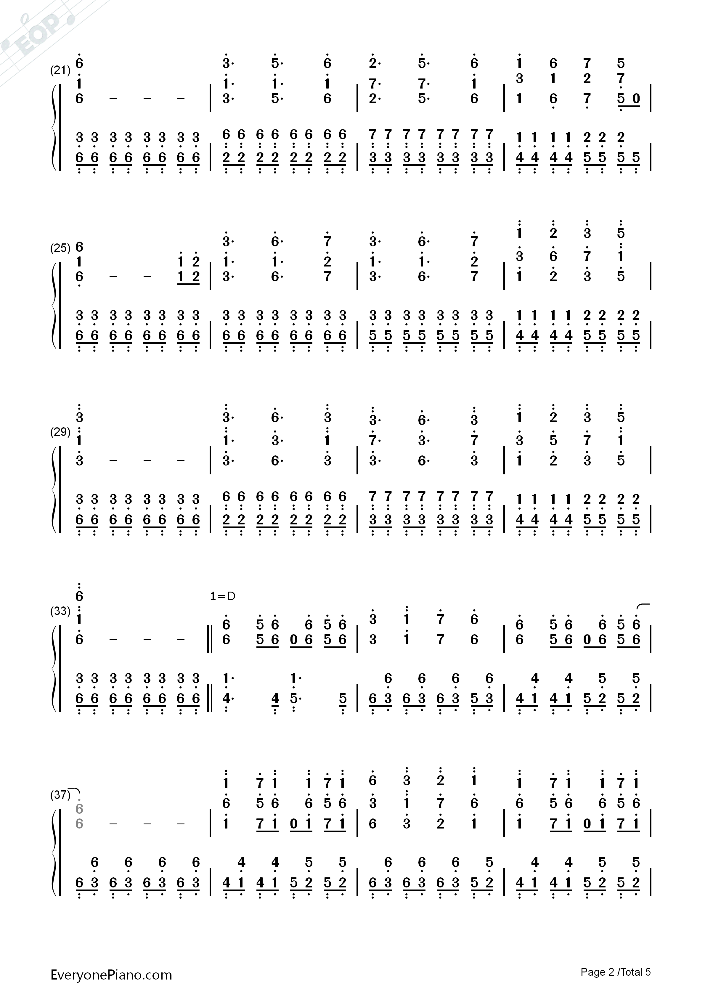 幽雅に咲かせ_墨染の桜_～_Border_of_Life钢琴简谱_东方Project演唱