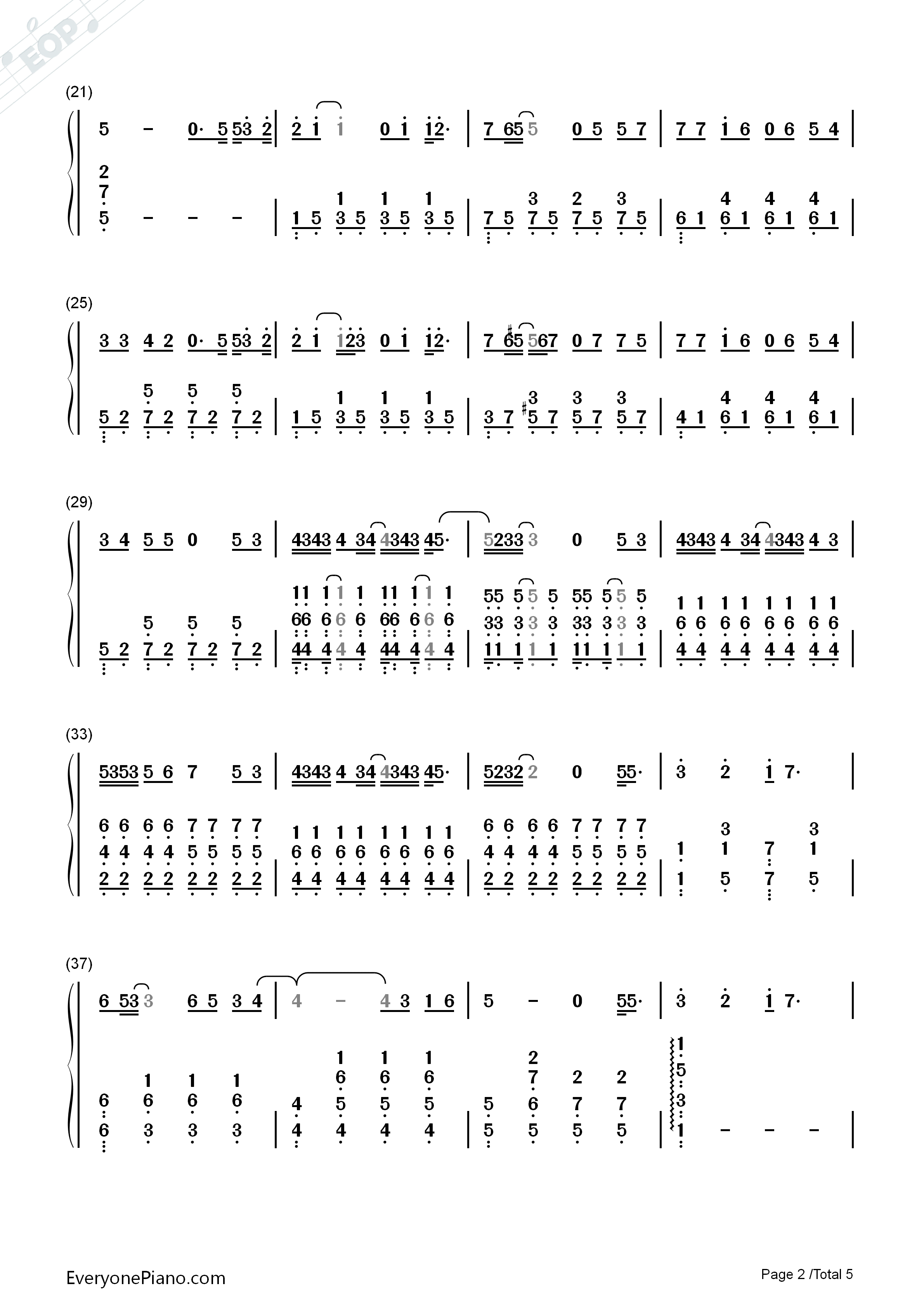 这天钢琴简谱_苏打绿演唱