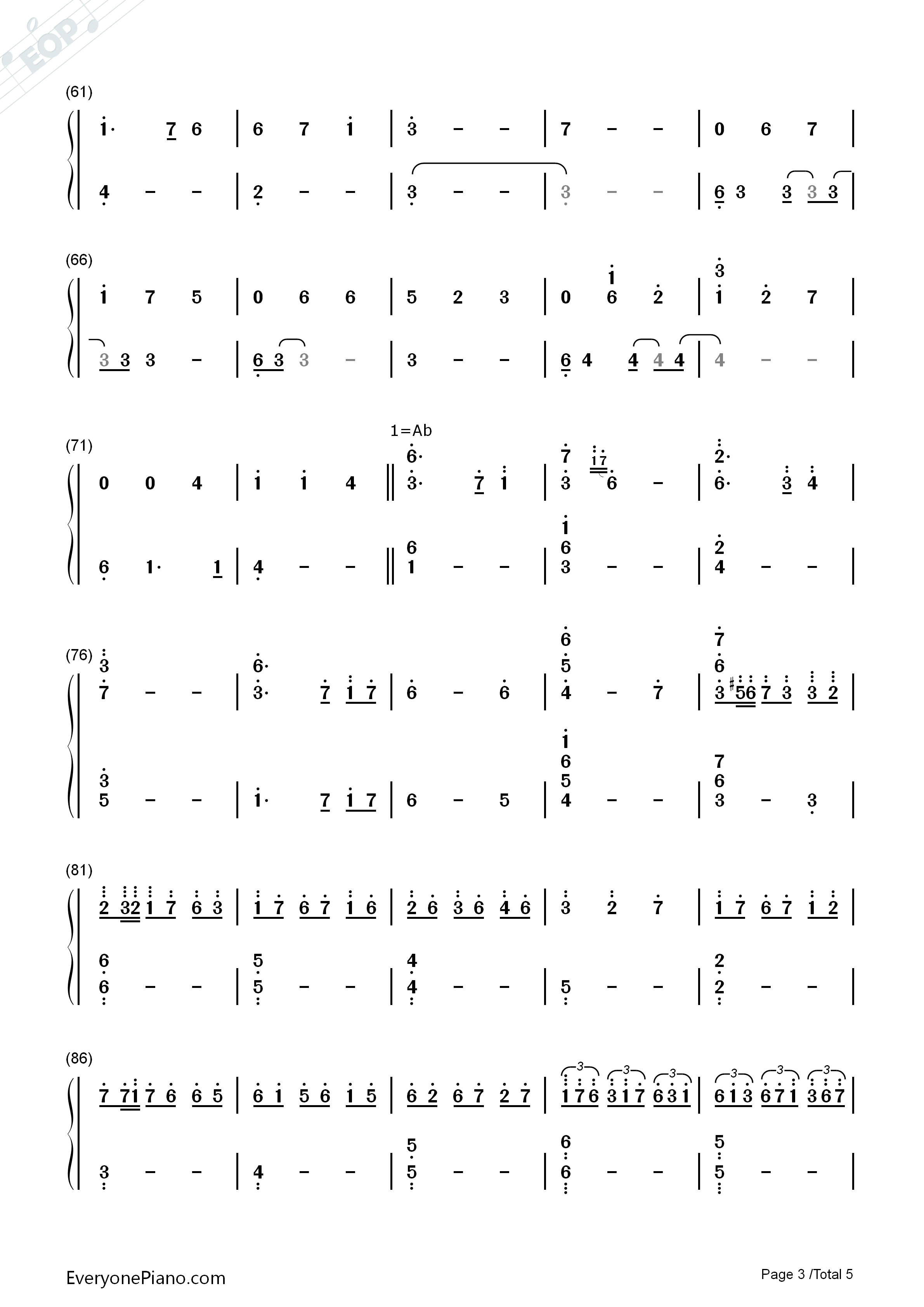 Arwen's_Vigil钢琴简谱_The_Piano_Guys演唱