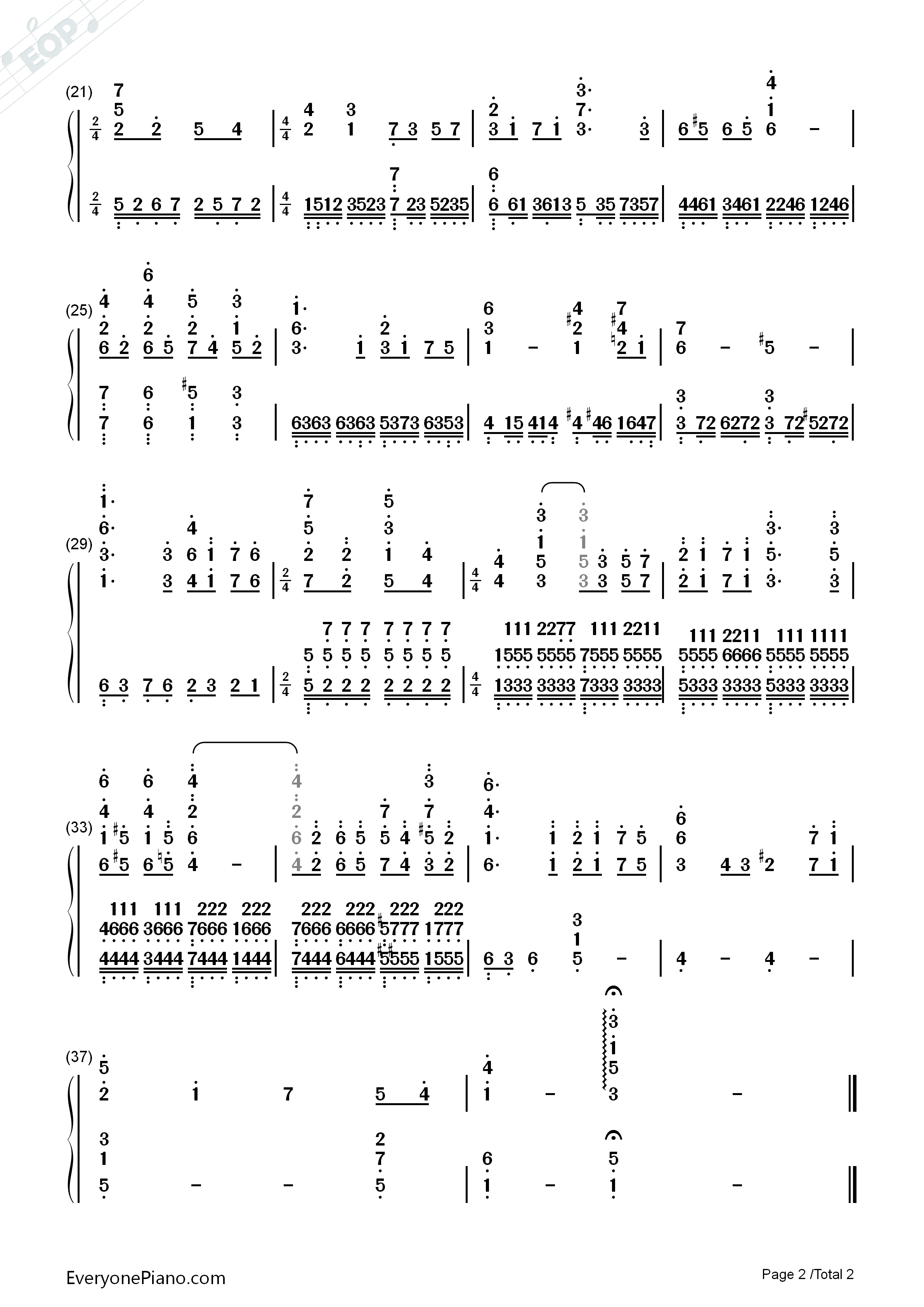 Love_Theme钢琴简谱_Ennio_Morricone演唱