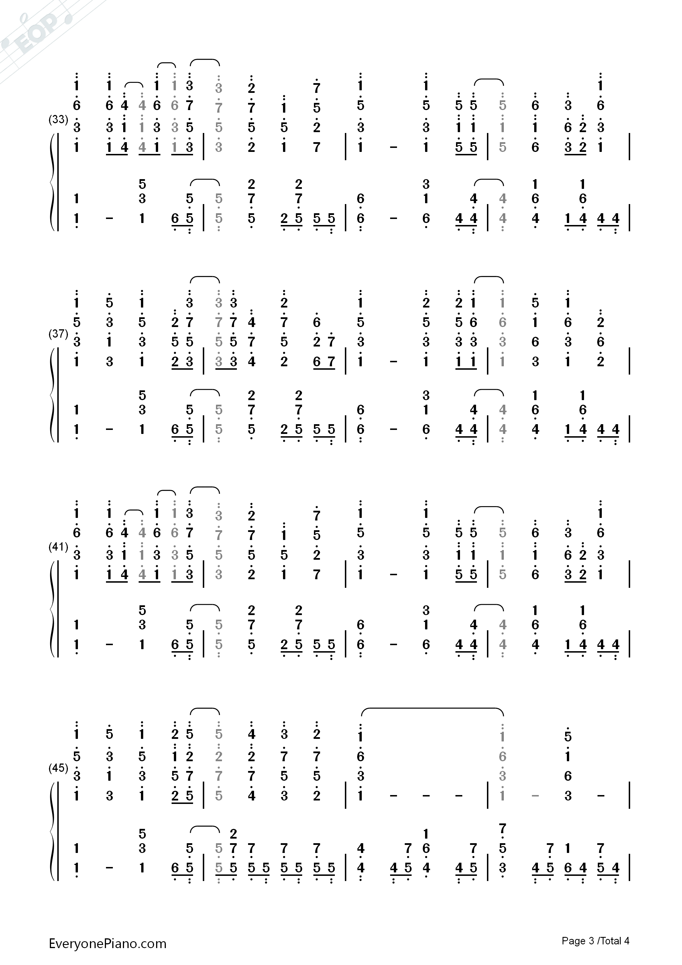 World_Étude钢琴简谱_阿尔泰尔（CV：丰崎爱生）演唱