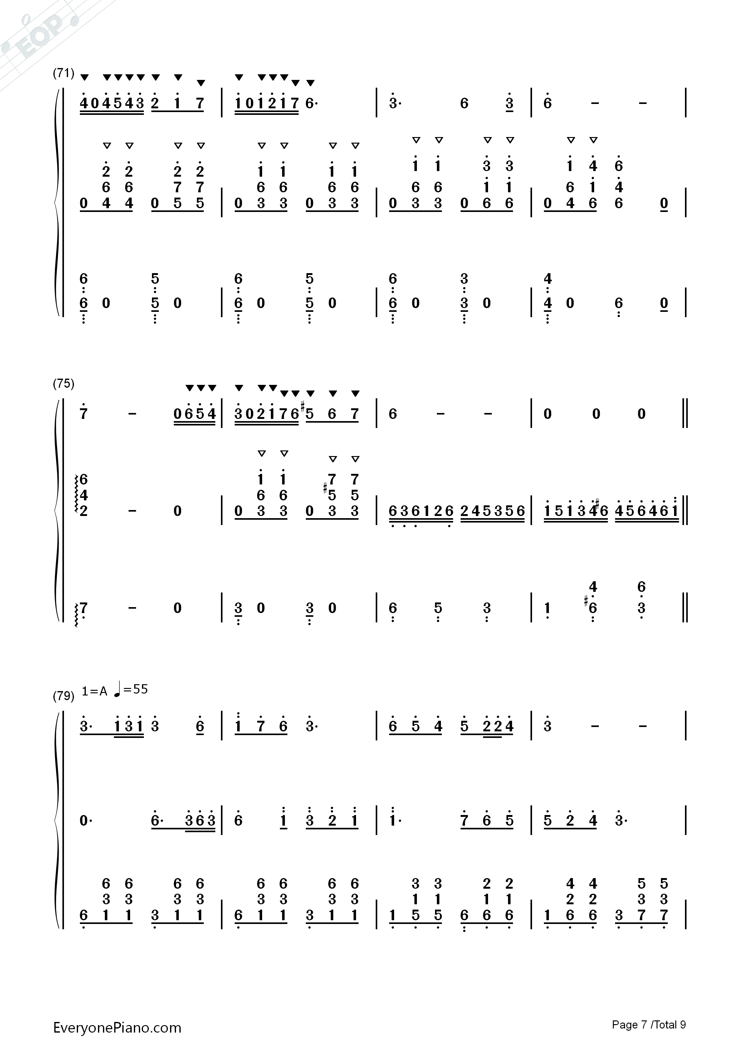 春天的芭蕾钢琴简谱_常思思演唱