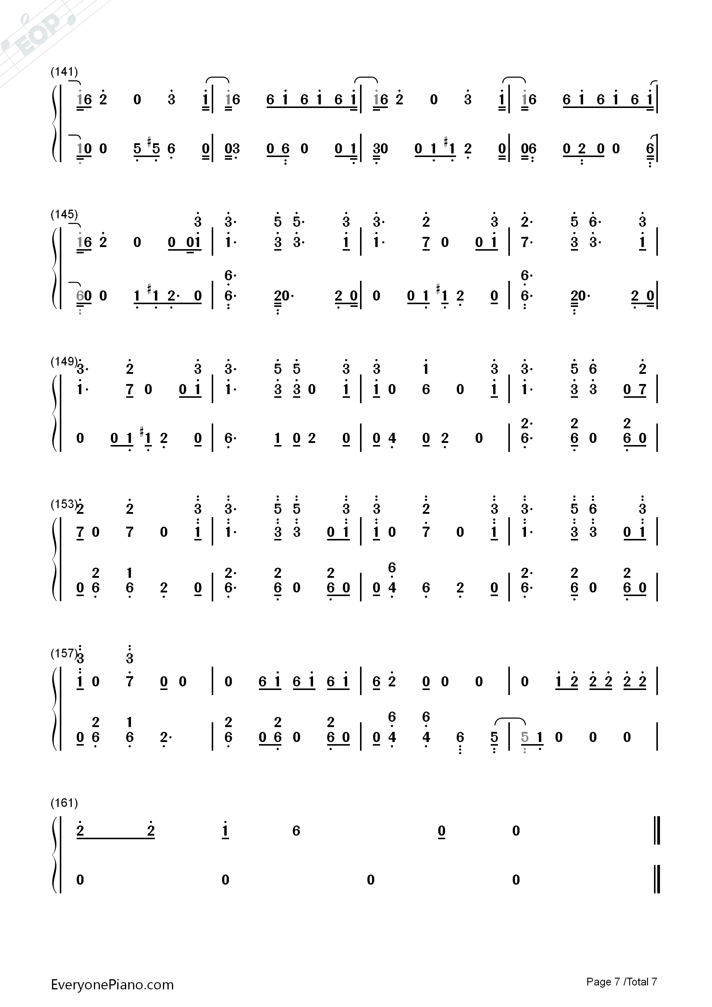 A_Lie钢琴简谱_French_Montana_ft._The_Weeknd__Max_B演唱