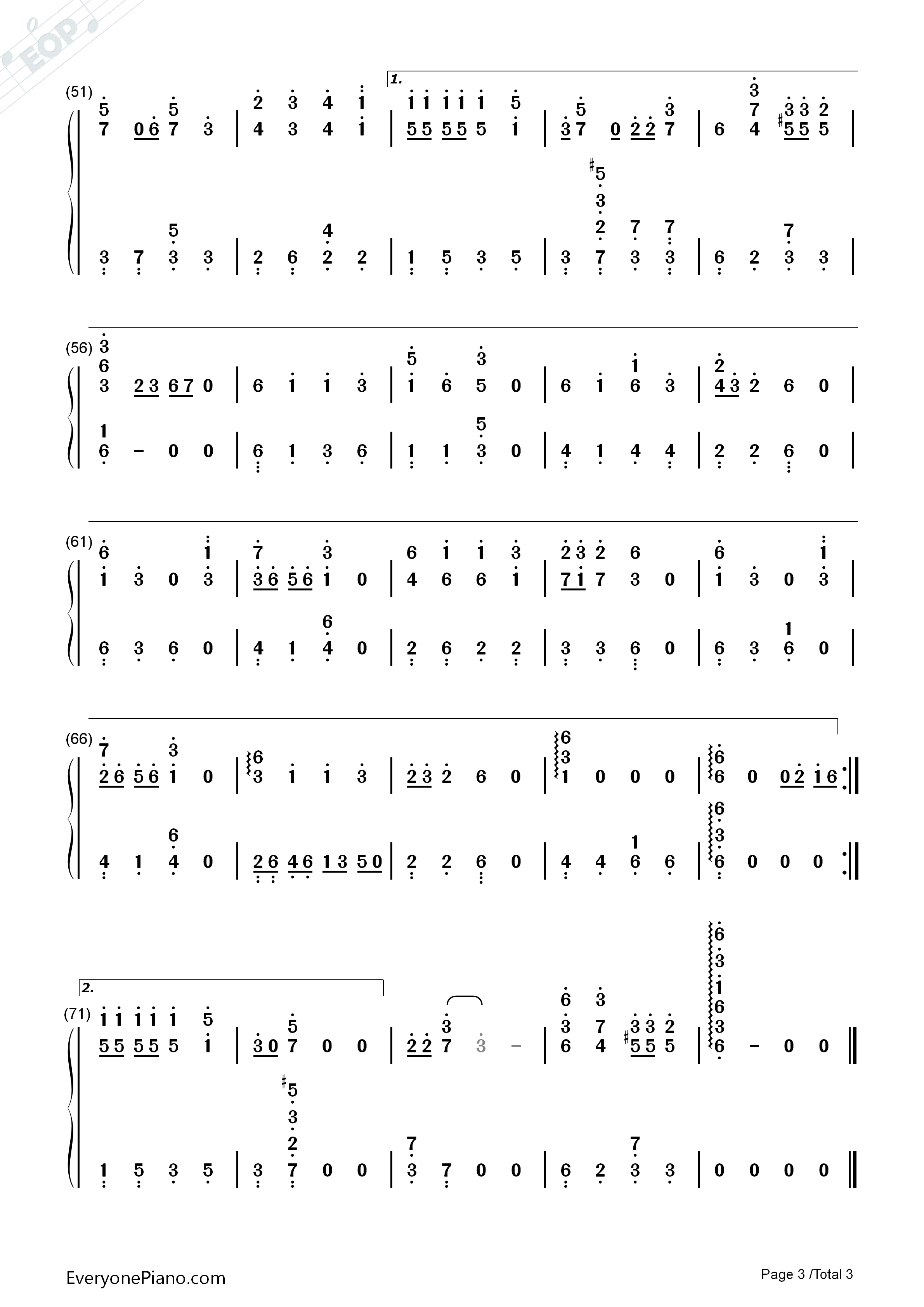 梦中的额吉钢琴简谱_乌达木演唱