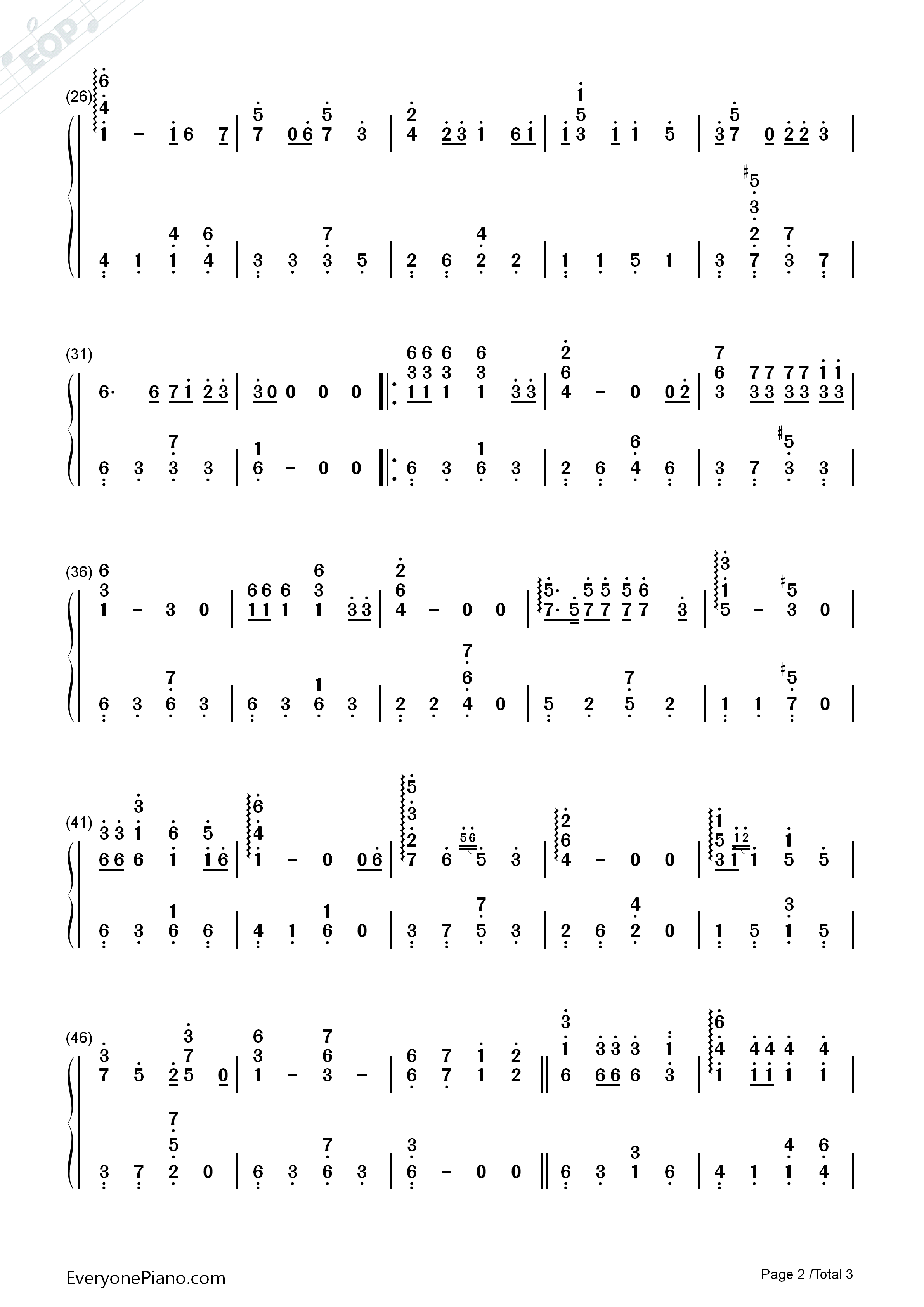 梦中的额吉钢琴简谱_乌达木演唱