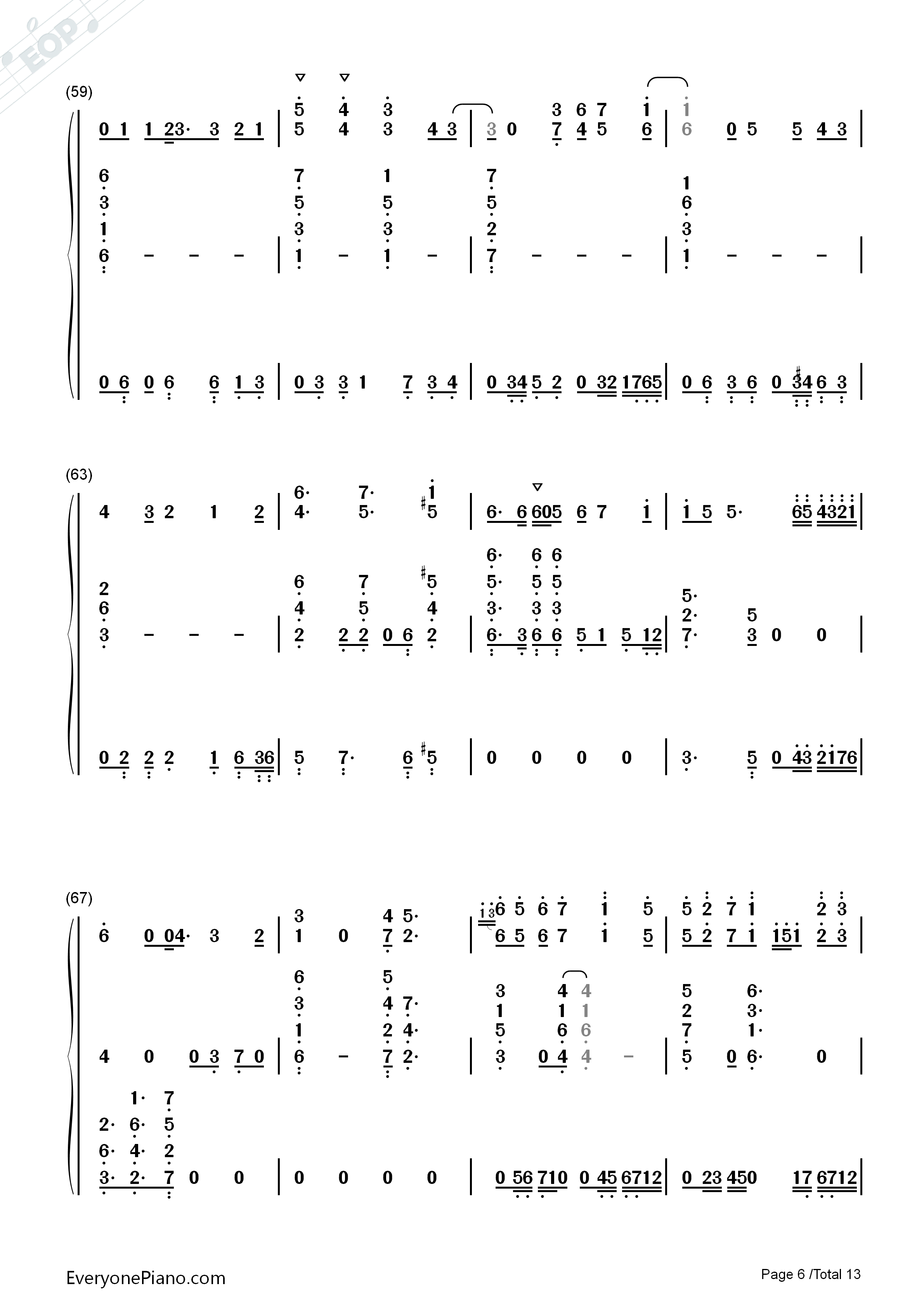 星を辿れば钢琴简谱_大原ゆい子演唱