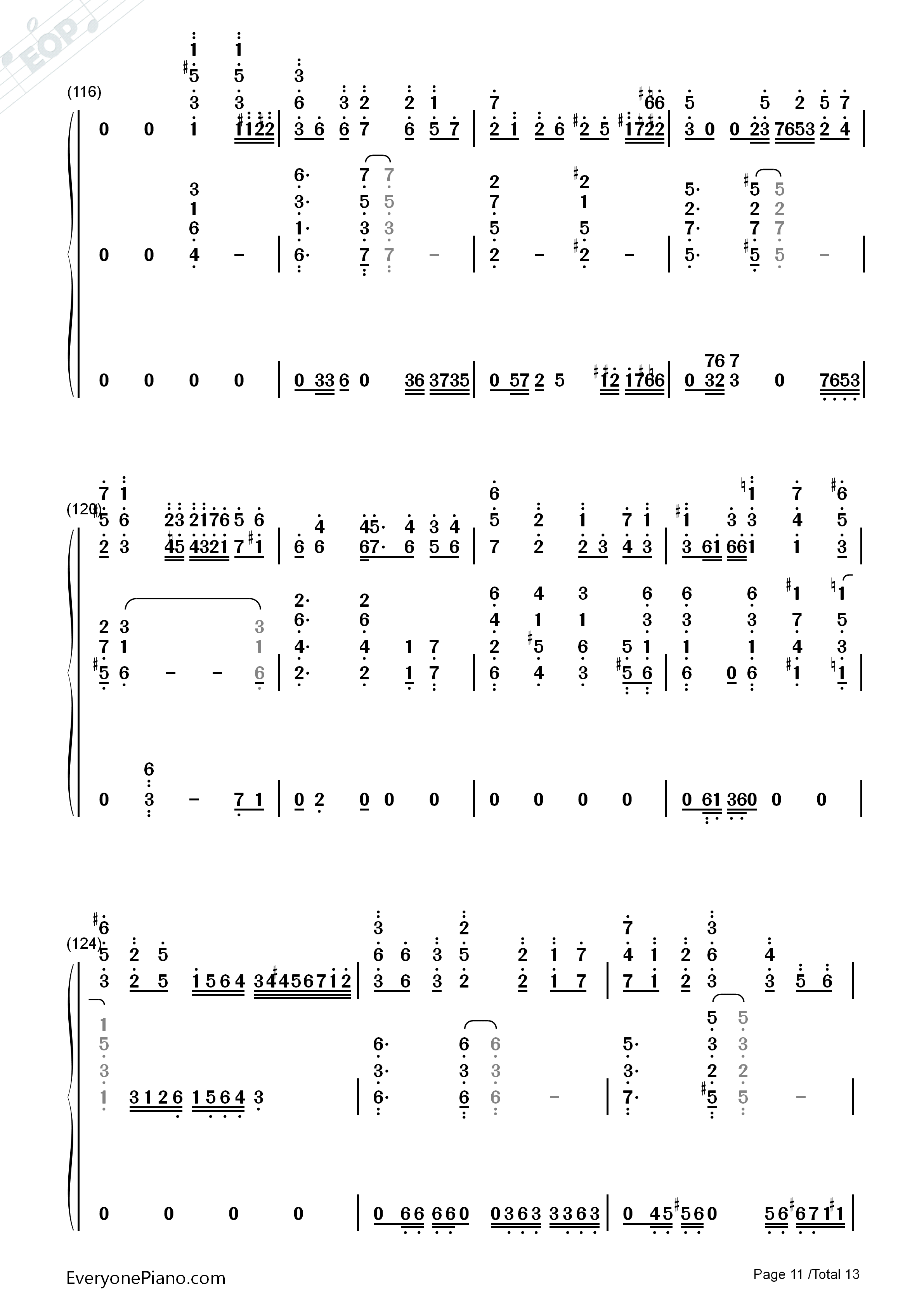 星を辿れば钢琴简谱_大原ゆい子演唱