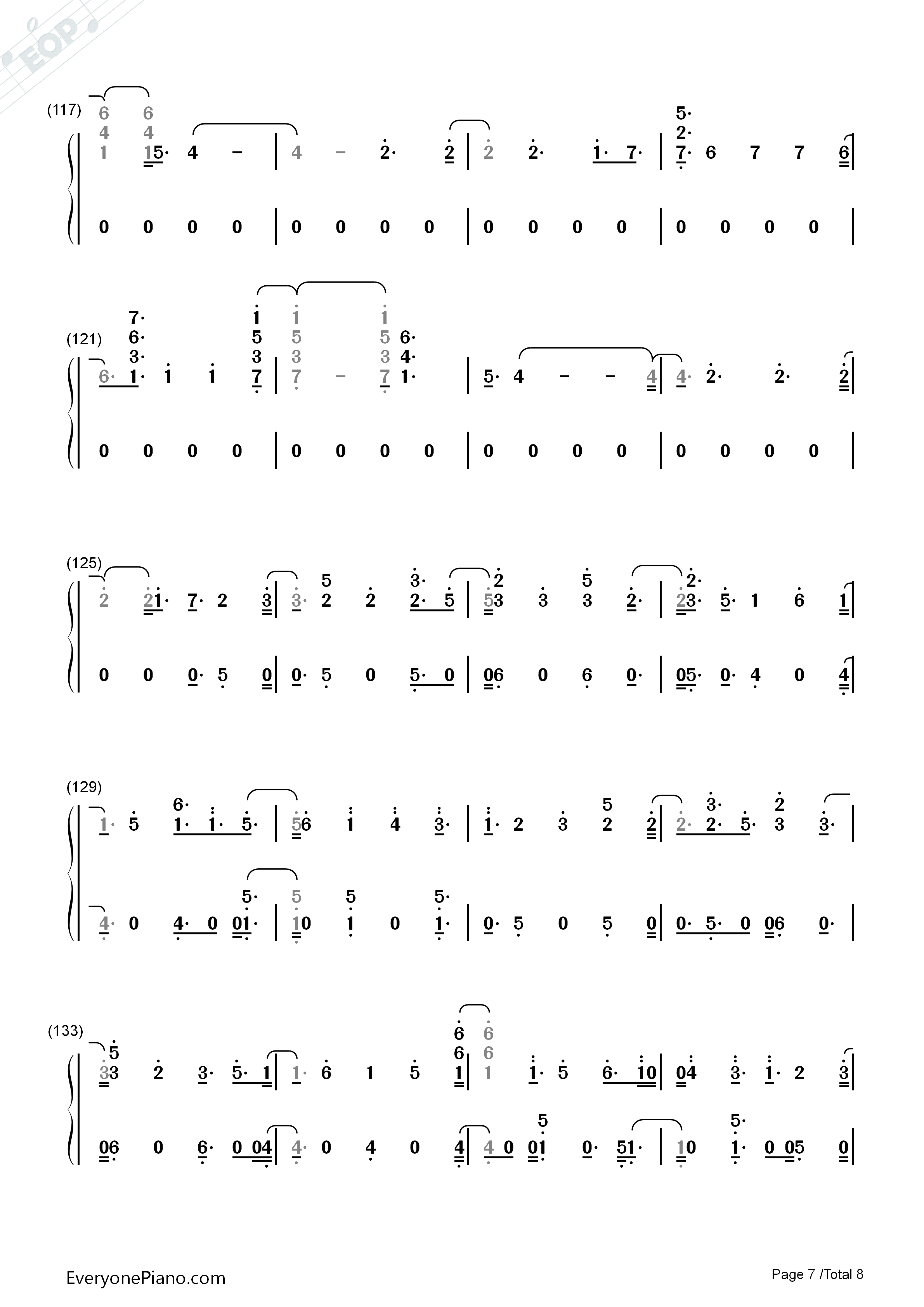 All_My_Love钢琴简谱_Cash_Cash_ft_Conor_Maynard演唱