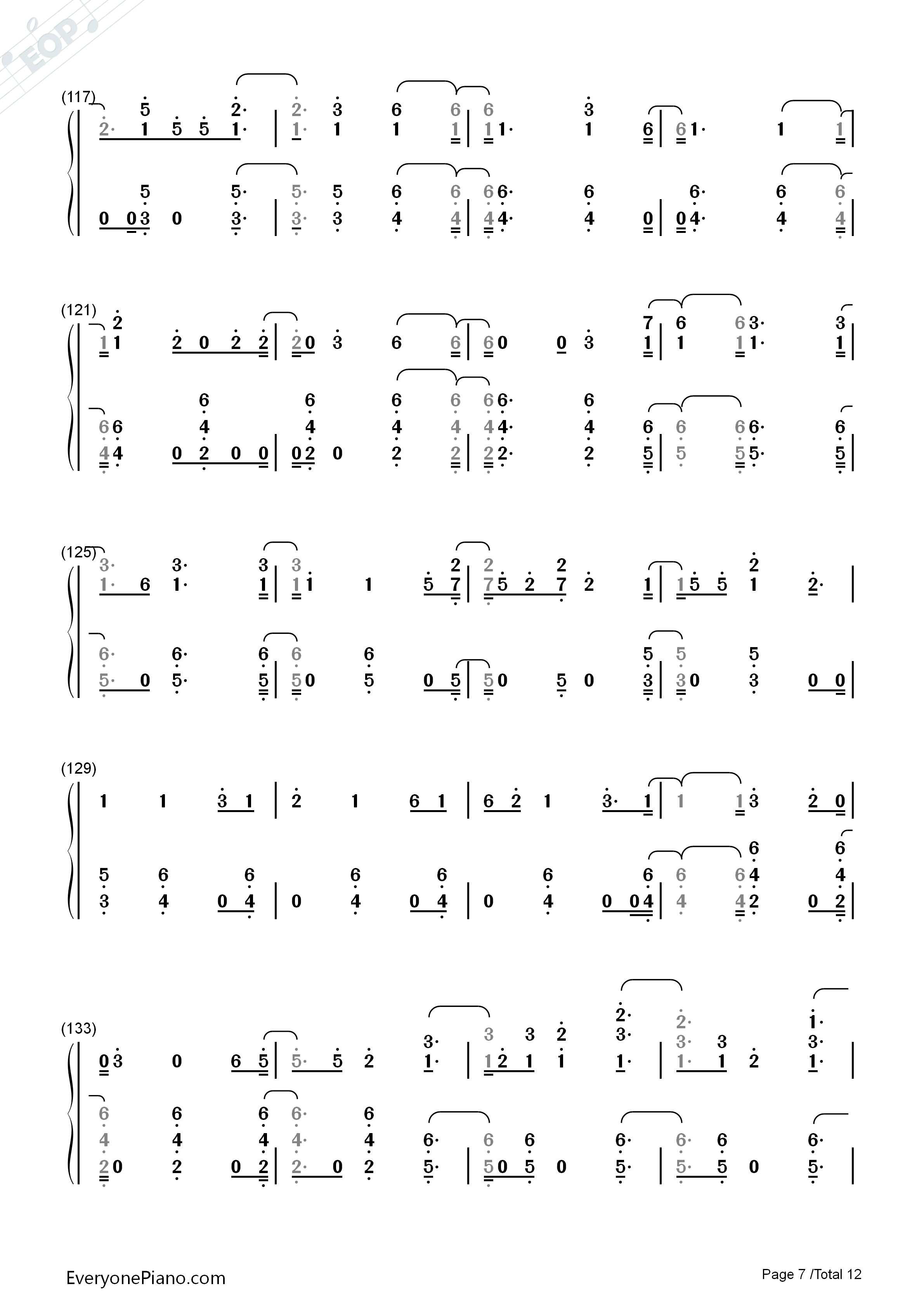 Get_Low钢琴简谱_Zedd_ft_Liam_Payne演唱