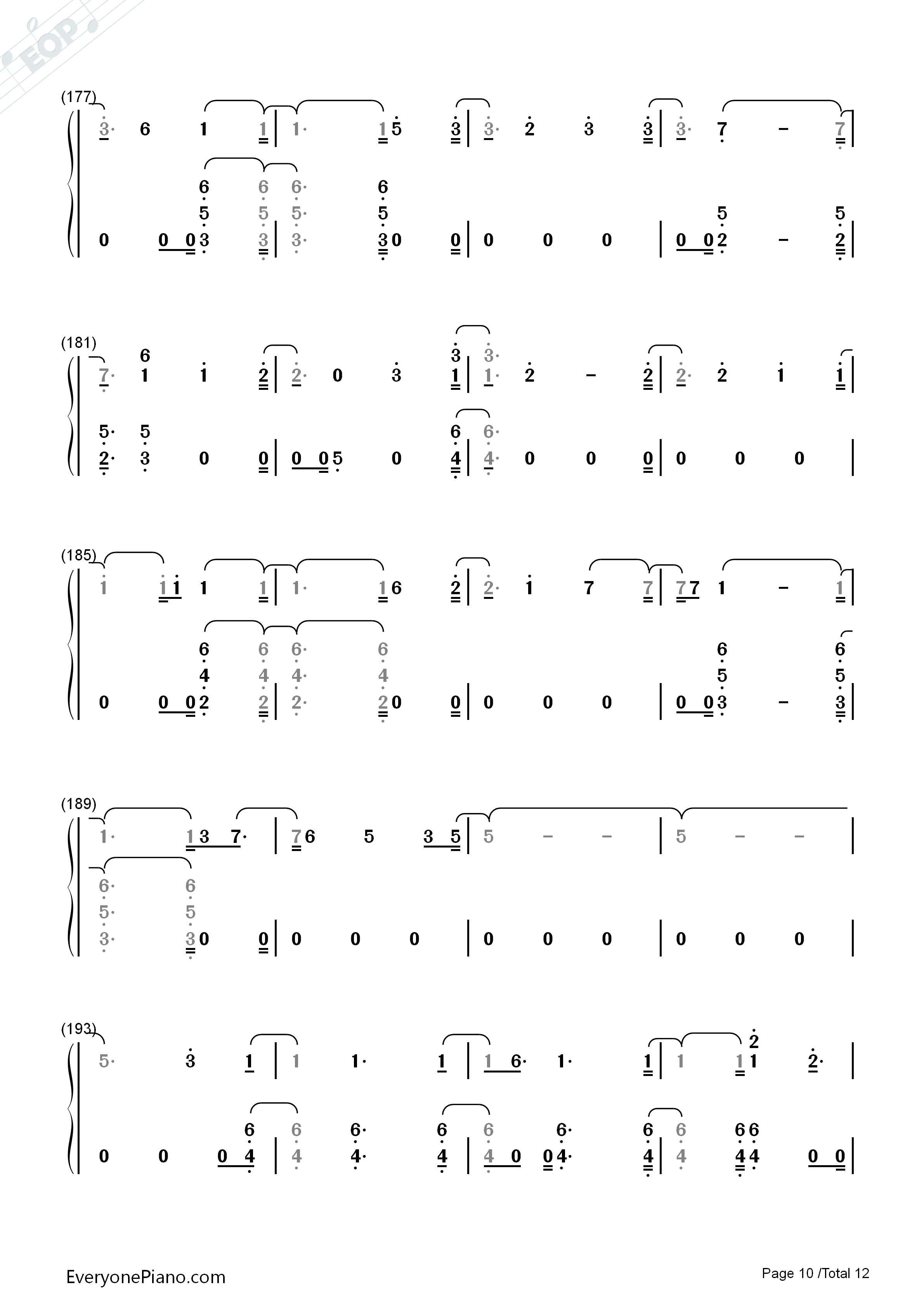 Get_Low钢琴简谱_Zedd_ft_Liam_Payne演唱