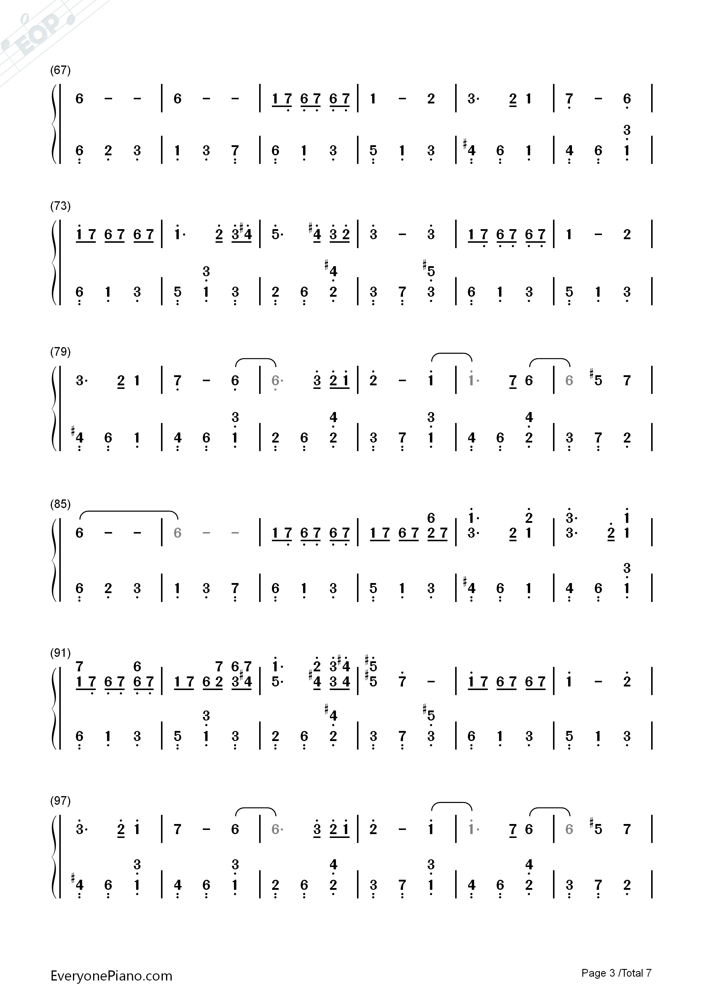 Granado_Espada钢琴简谱_IMC_Games演唱