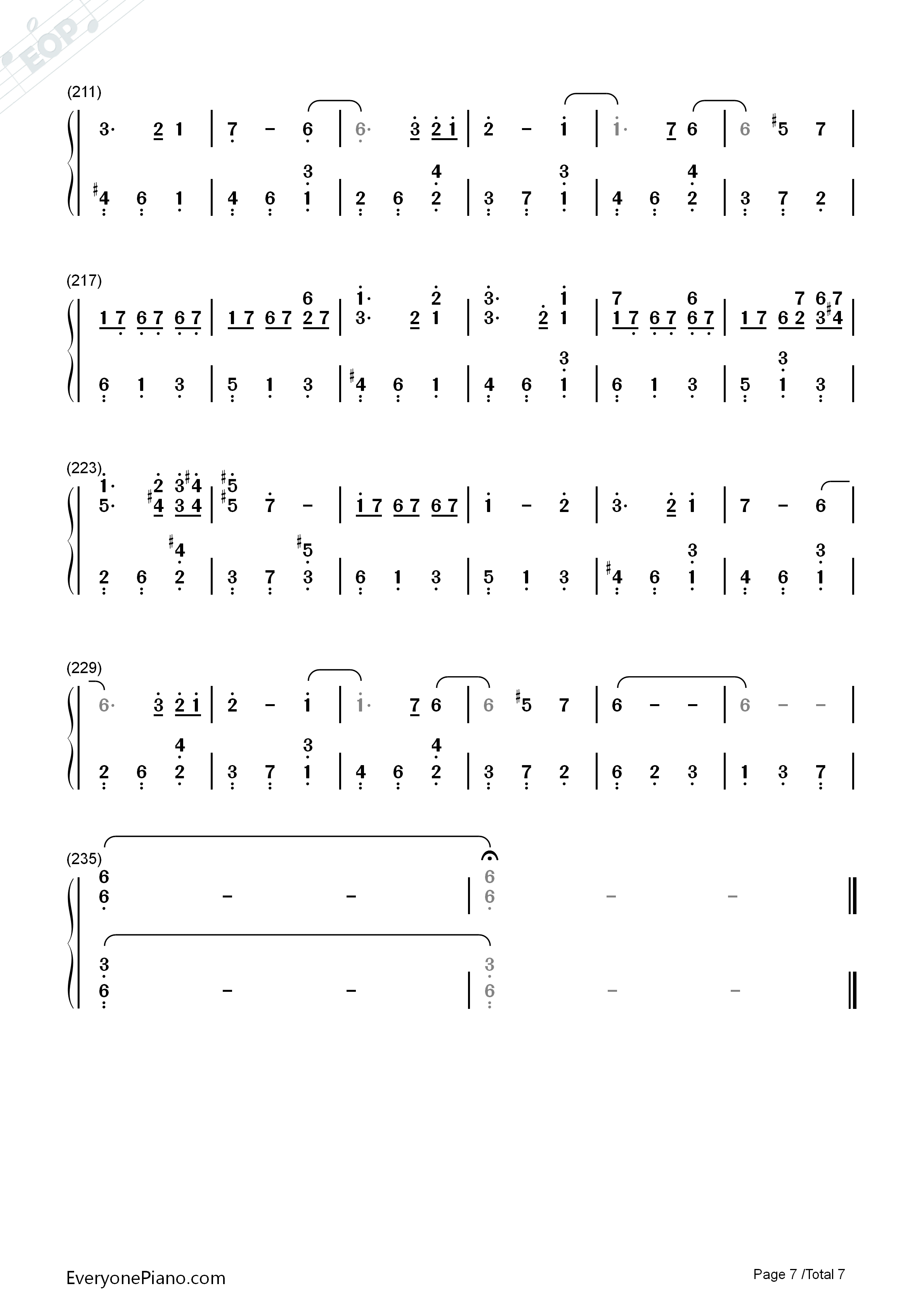 Granado_Espada钢琴简谱_IMC_Games演唱