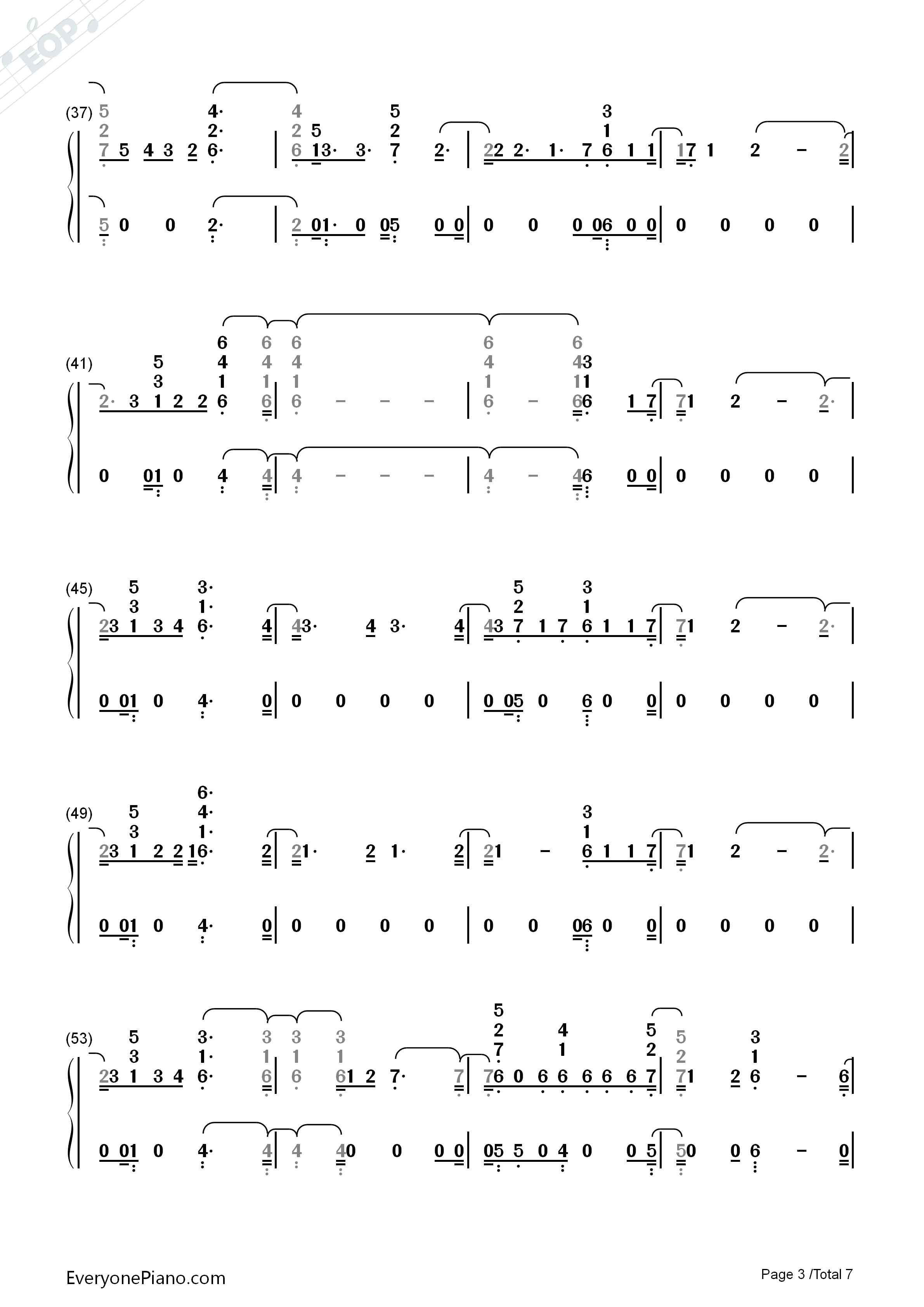 Disconnect钢琴简谱_Clean_Bandit_ft_Marina演唱