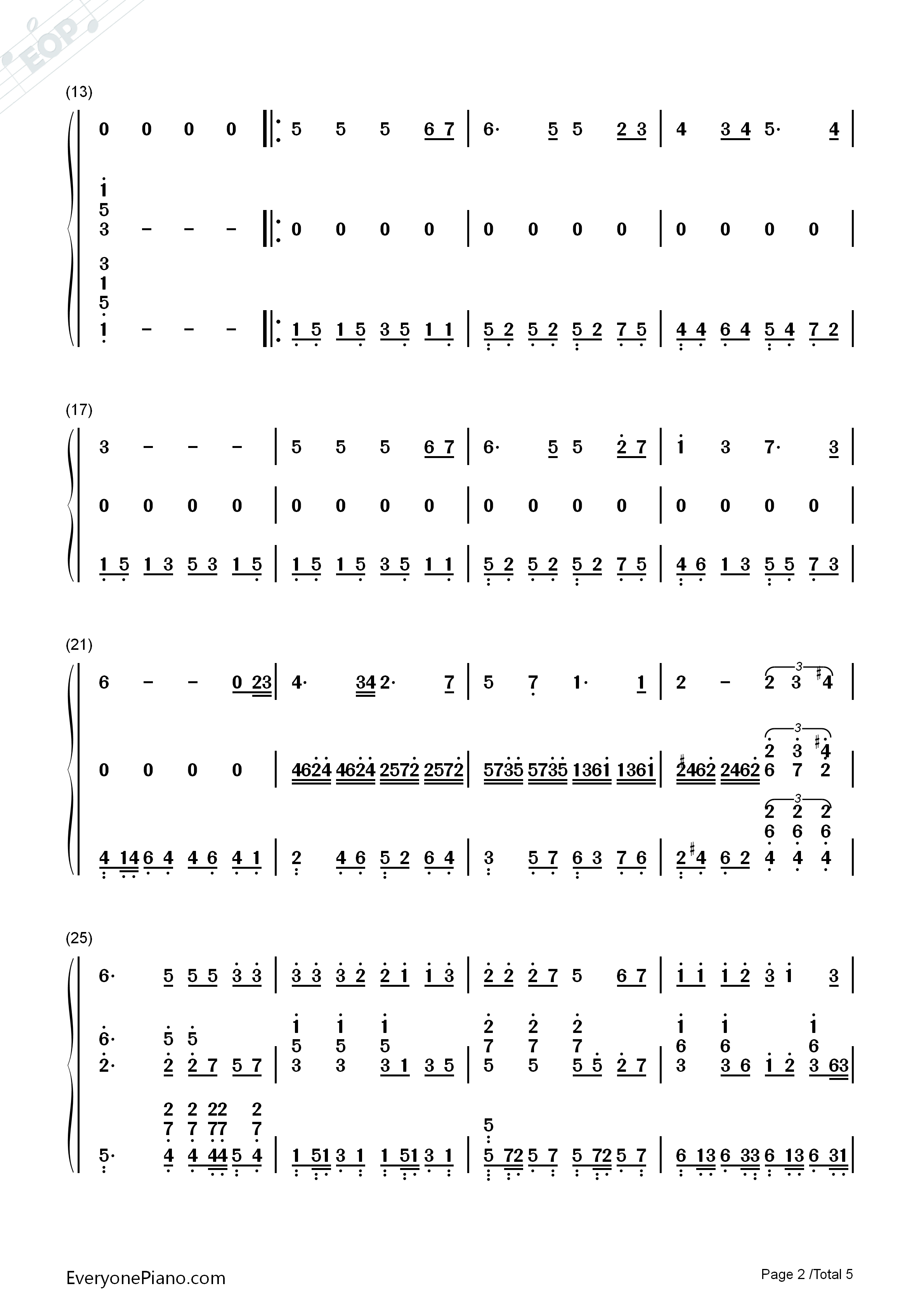 死性不改钢琴简谱_Twins_BOY'Z演唱