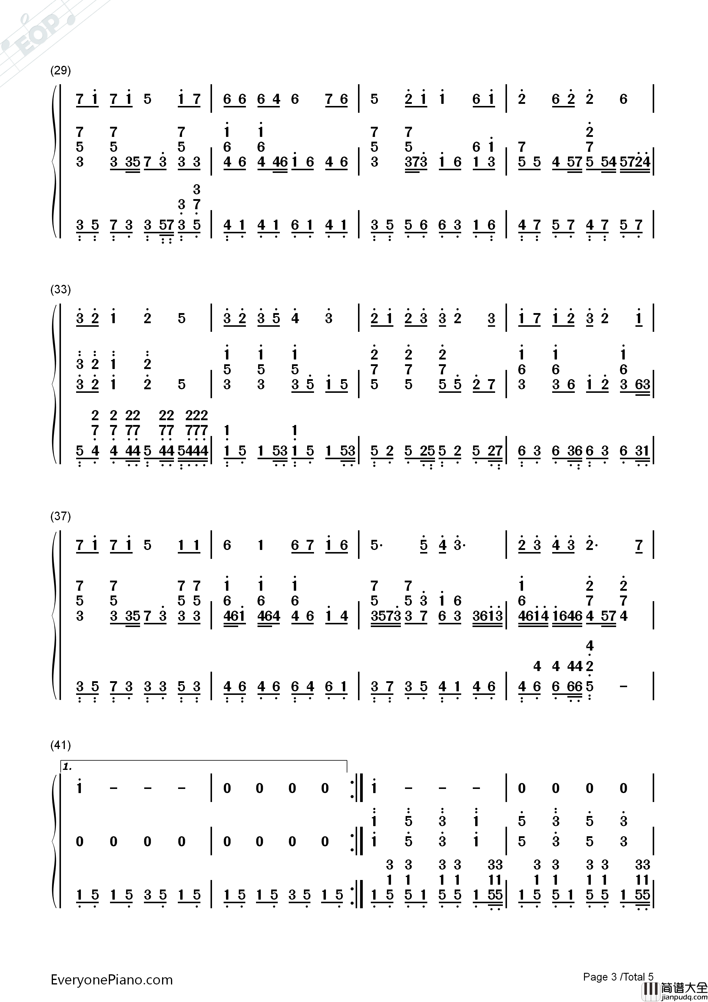 死性不改钢琴简谱_Twins_BOY'Z演唱