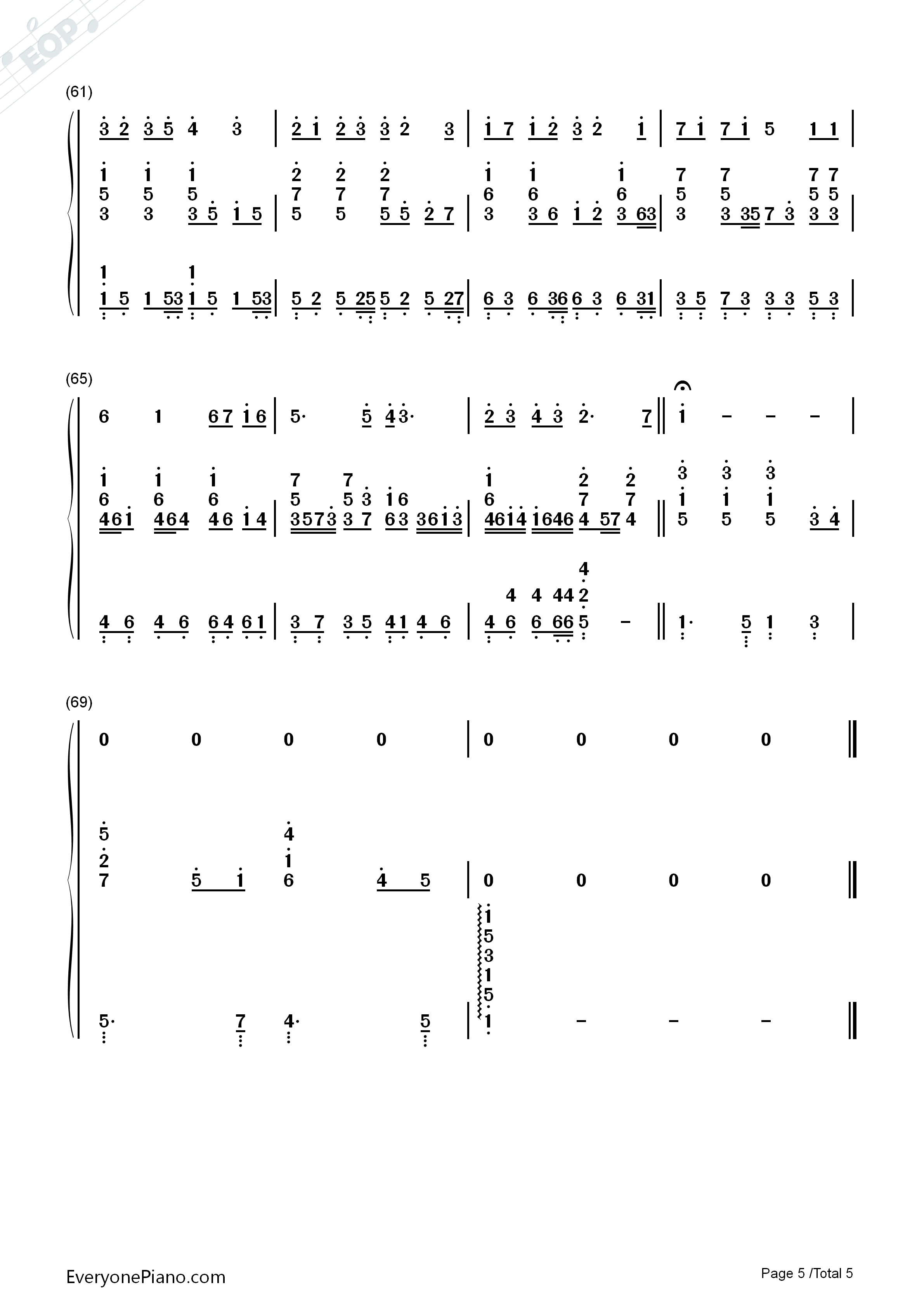 死性不改钢琴简谱_Twins_BOY'Z演唱