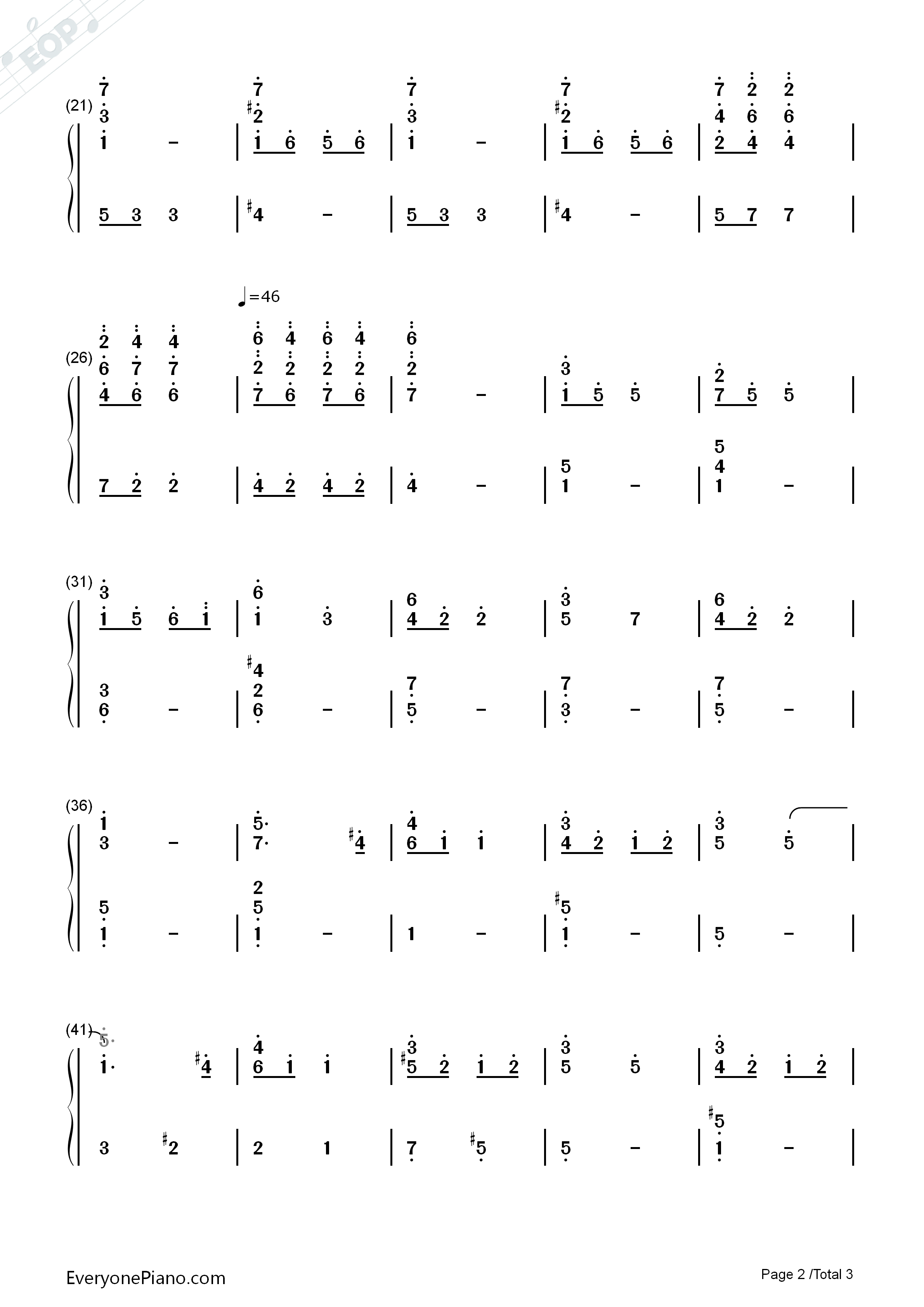 致野玫瑰钢琴简谱_Edward_MacDowell演唱
