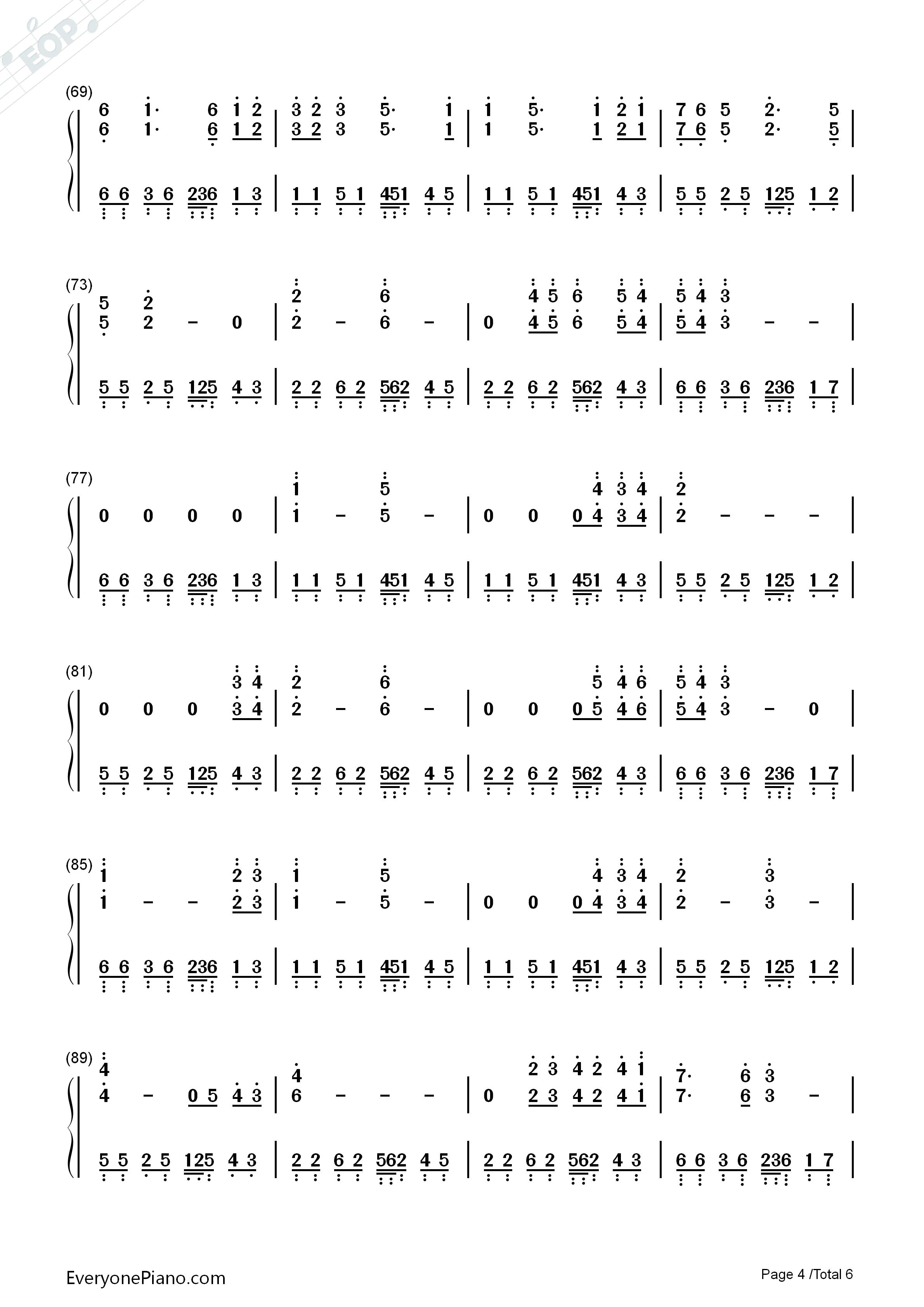 Immortal钢琴简谱_Thomas_Bergersen演唱