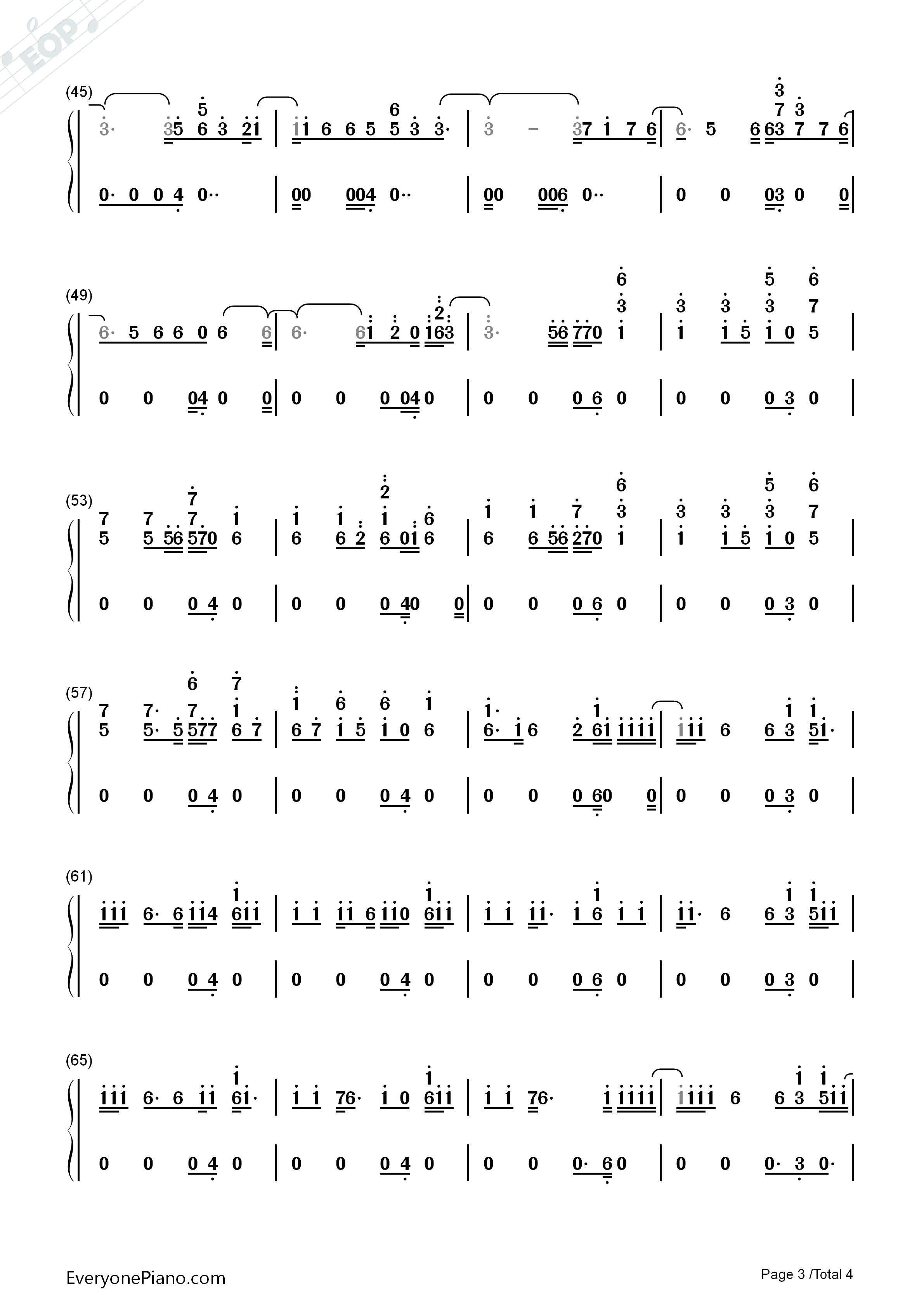 Remember_I_Told_You钢琴简谱_Nick_Jonas演唱