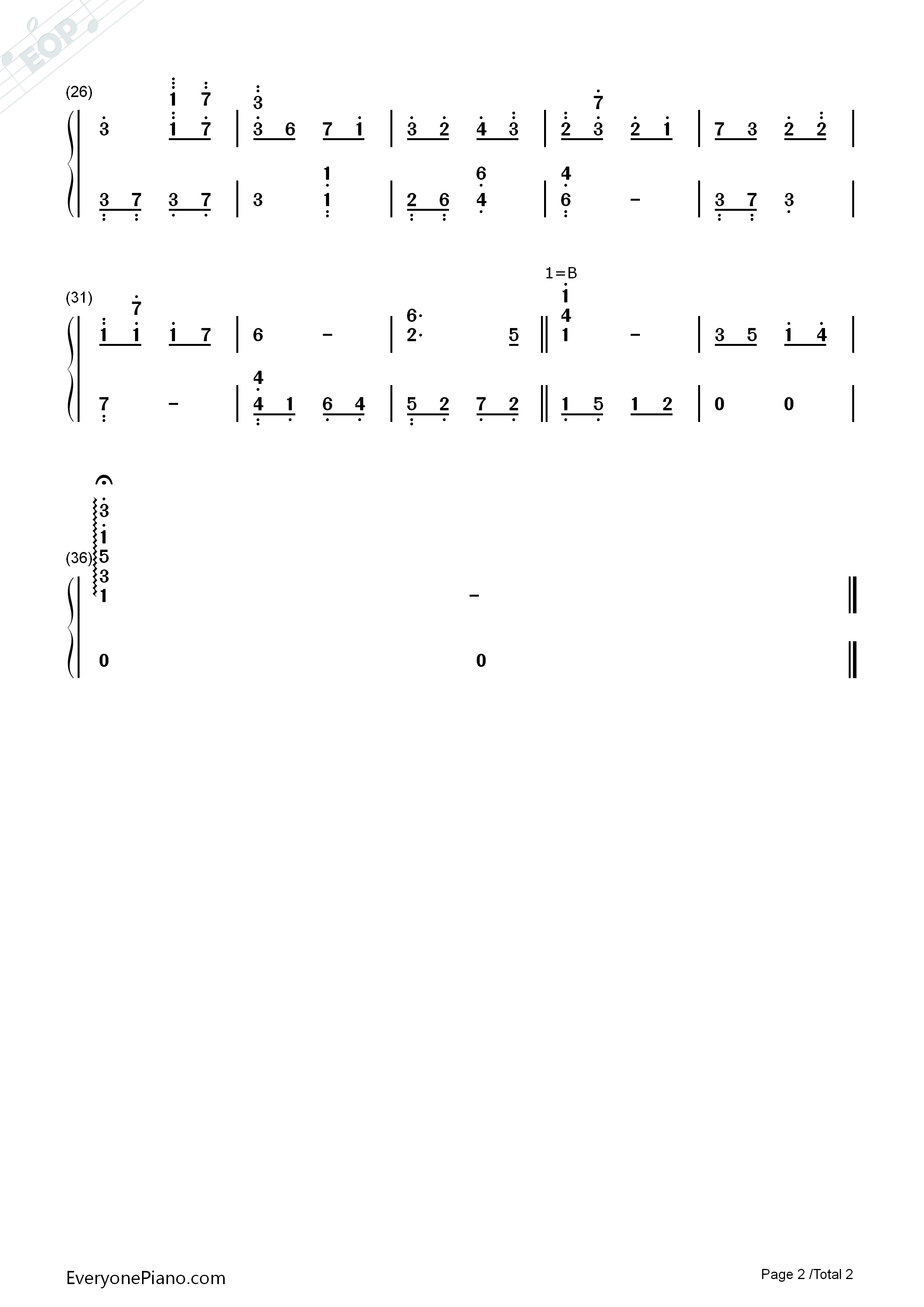 数码宝贝第四部的背景音乐钢琴简谱_和田光司演唱