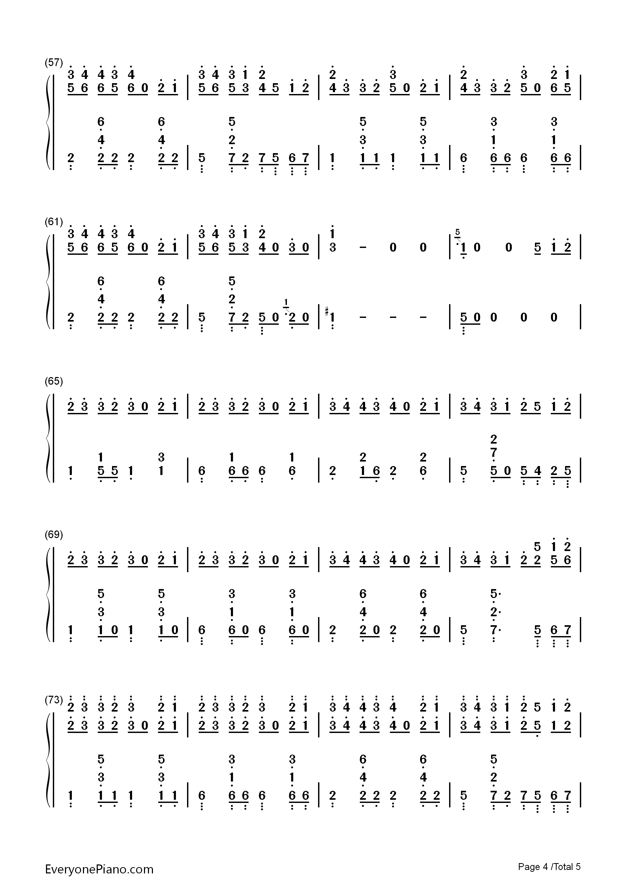 吵架歌钢琴简谱_汪苏泷演唱