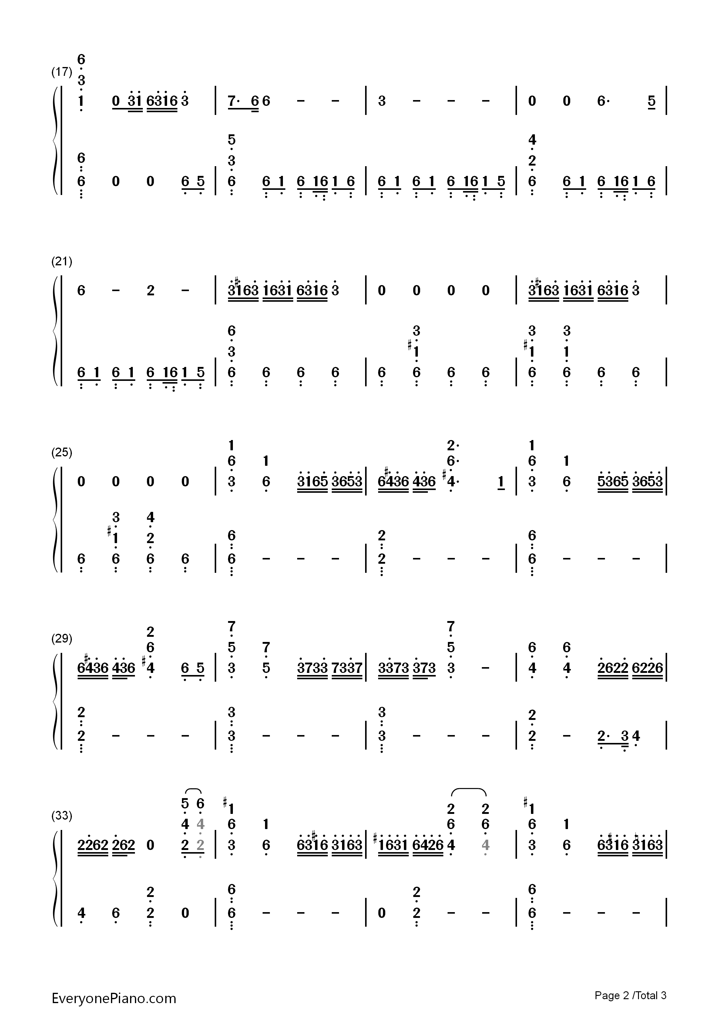 House_Of_Cards钢琴简谱_Jeff_Beal演唱