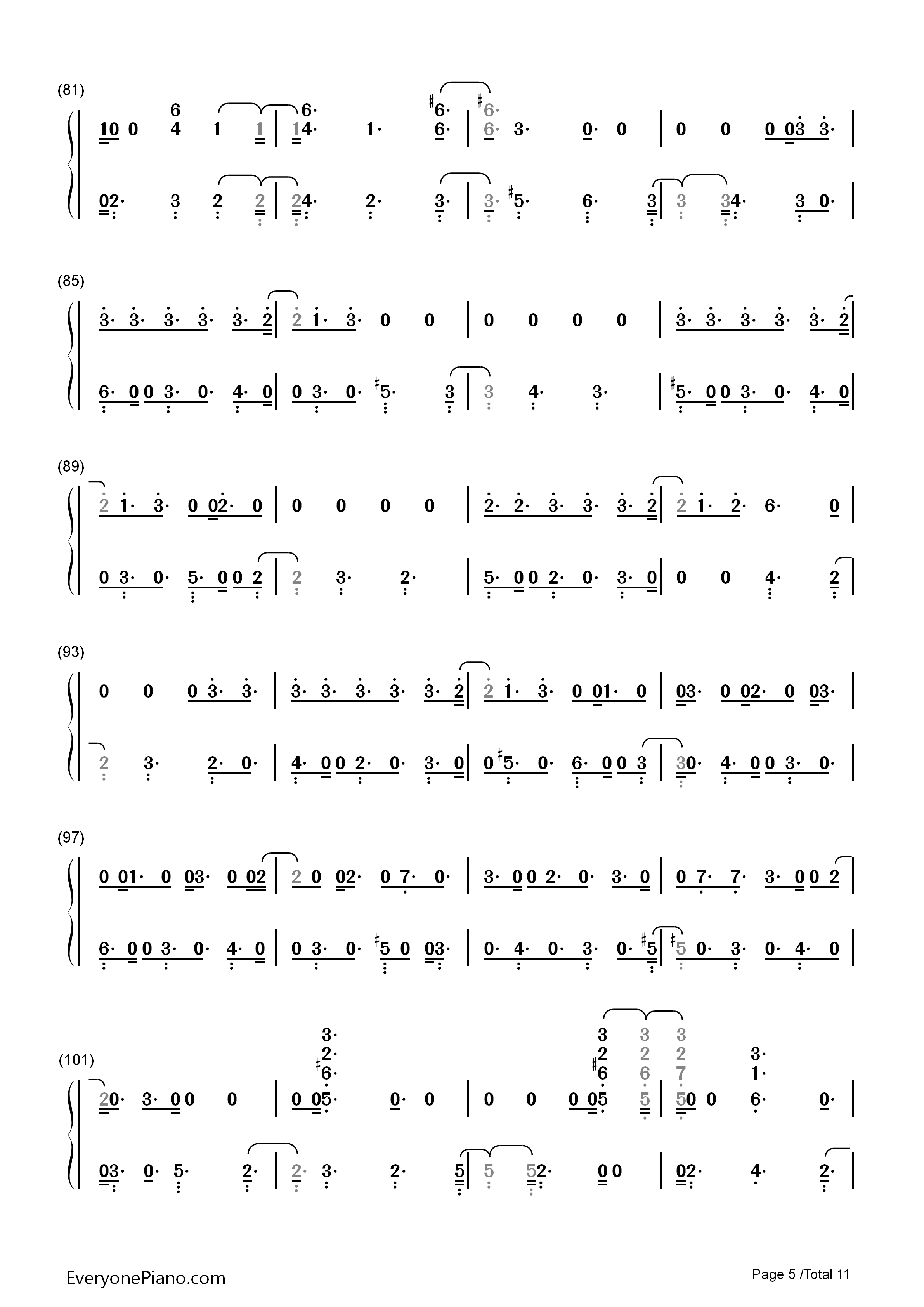 Summer_Bummer钢琴简谱_Lana_Del_Rey演唱