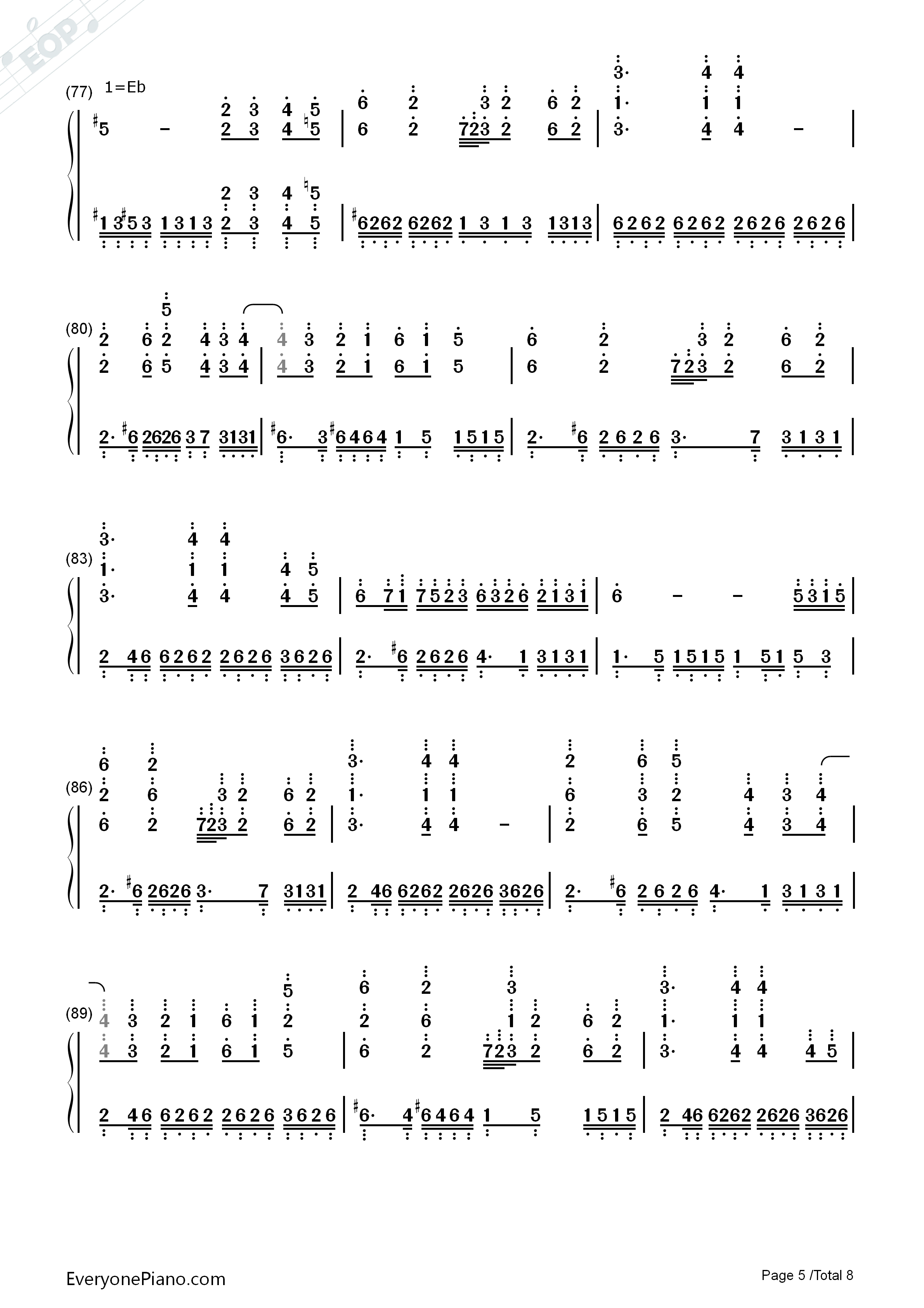 千年幻想郷钢琴简谱_东方project演唱