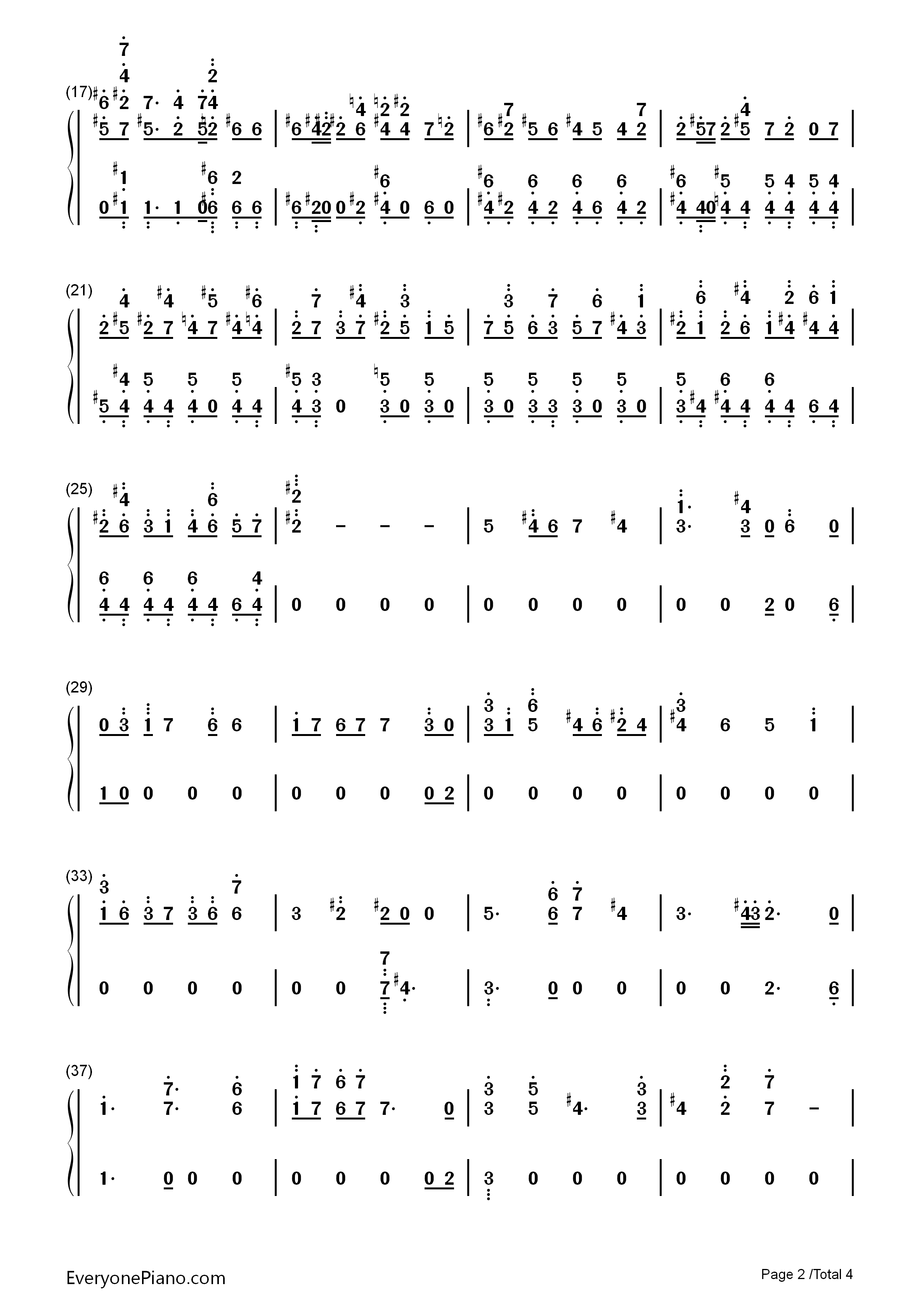 英雄_運命の詩钢琴简谱_EGOIST演唱