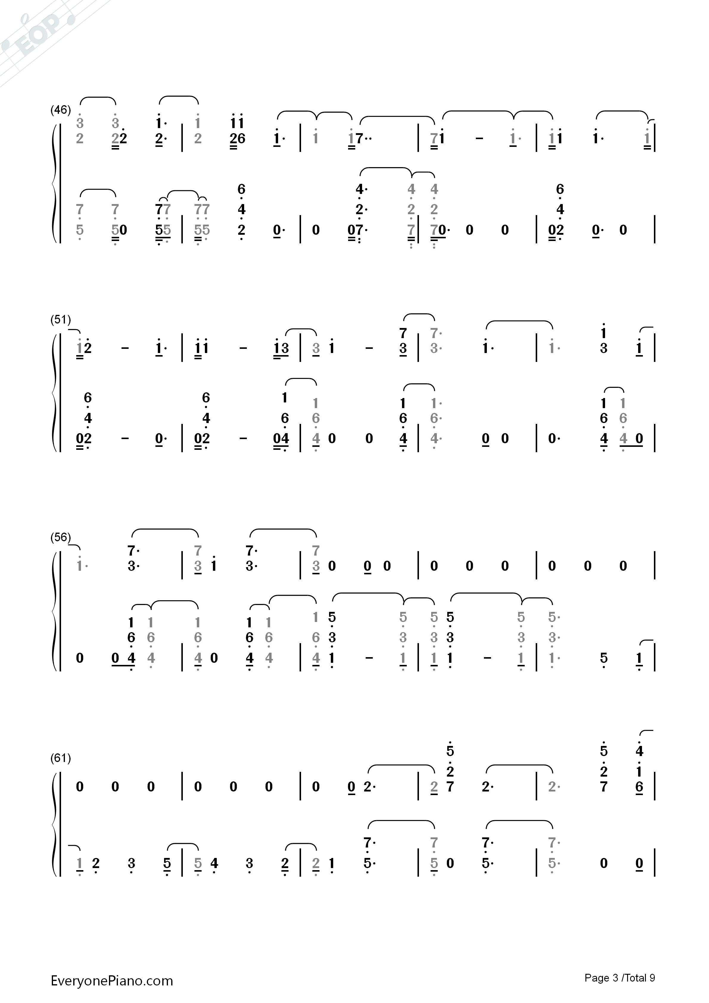 Ever_Since_New_York钢琴简谱_Harry_Styles演唱