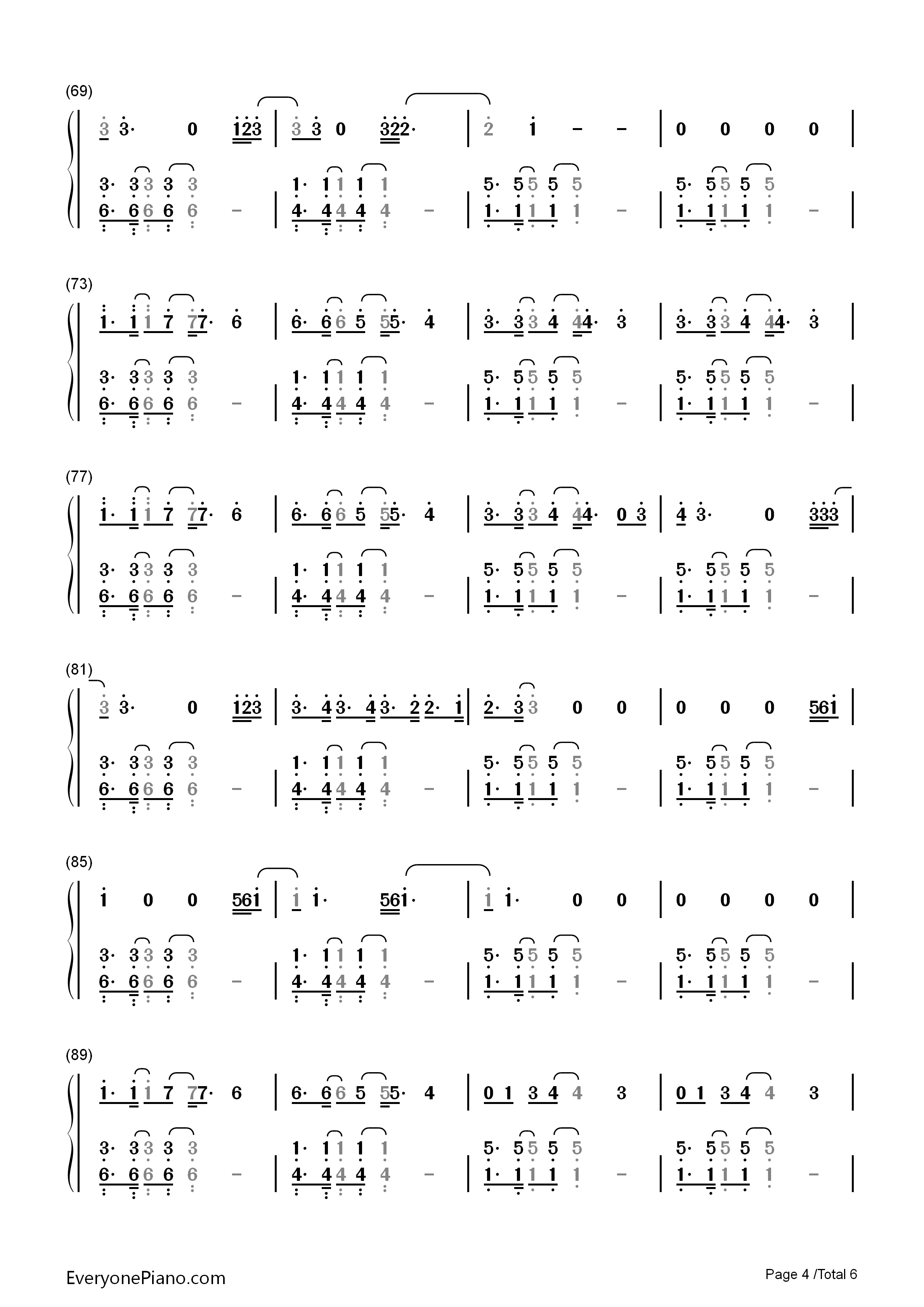 What_About_Us钢琴简谱_P!nk演唱