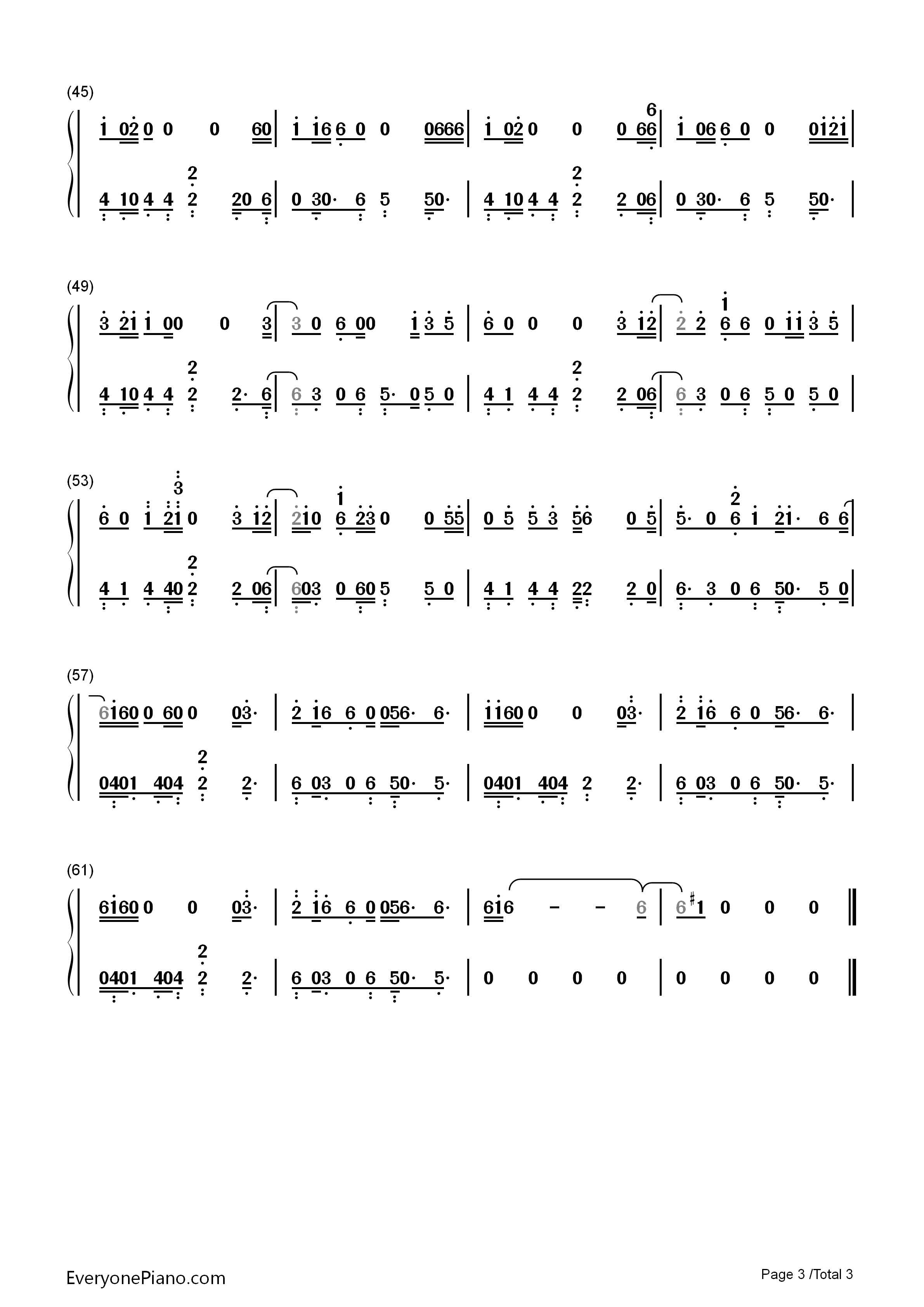 Chillin'_Like_a_Villain钢琴简谱_Sofia_Carson_Cameron_Boyce_Booboo_Stewart_Mitchell_Hope演唱