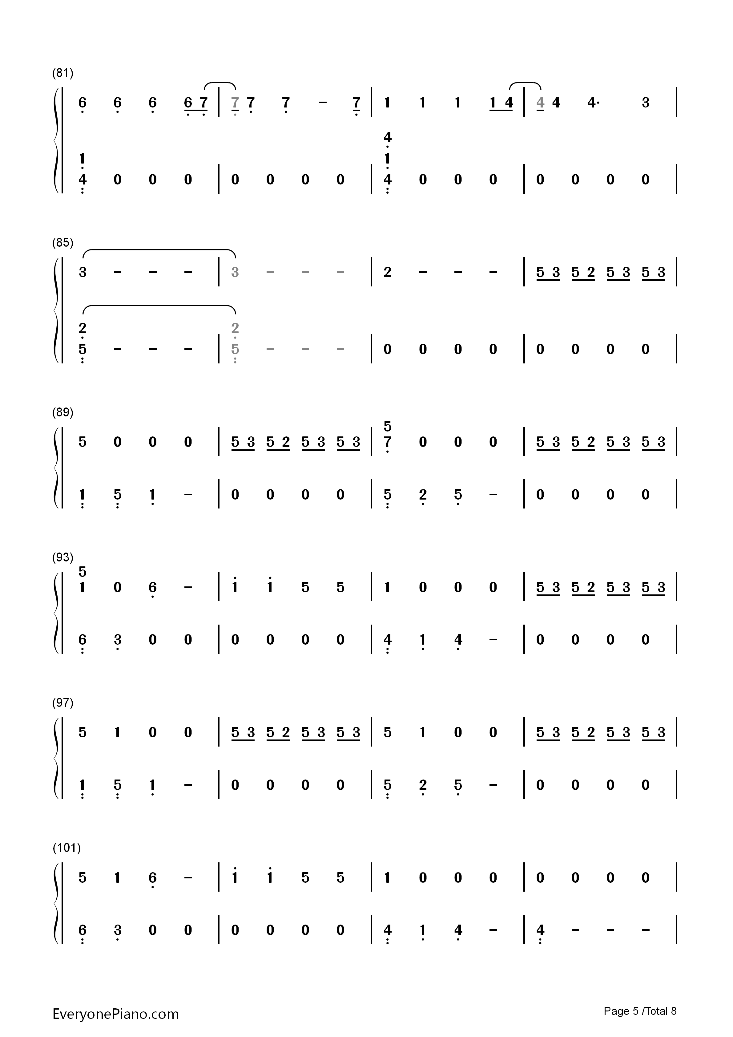 Rise_Up钢琴简谱_Imagine_Dragons演唱