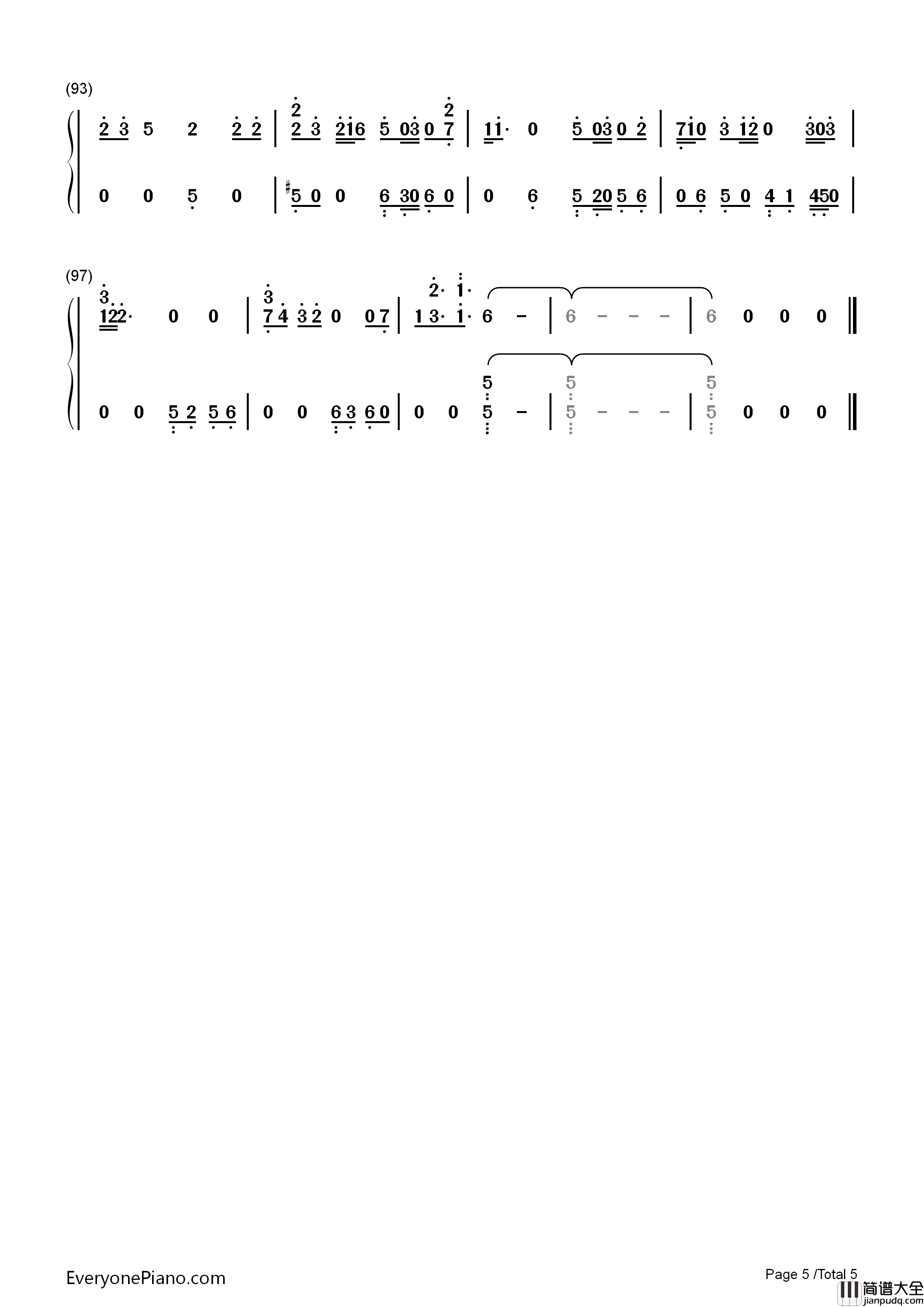 What_U_Do钢琴简谱_EXO演唱