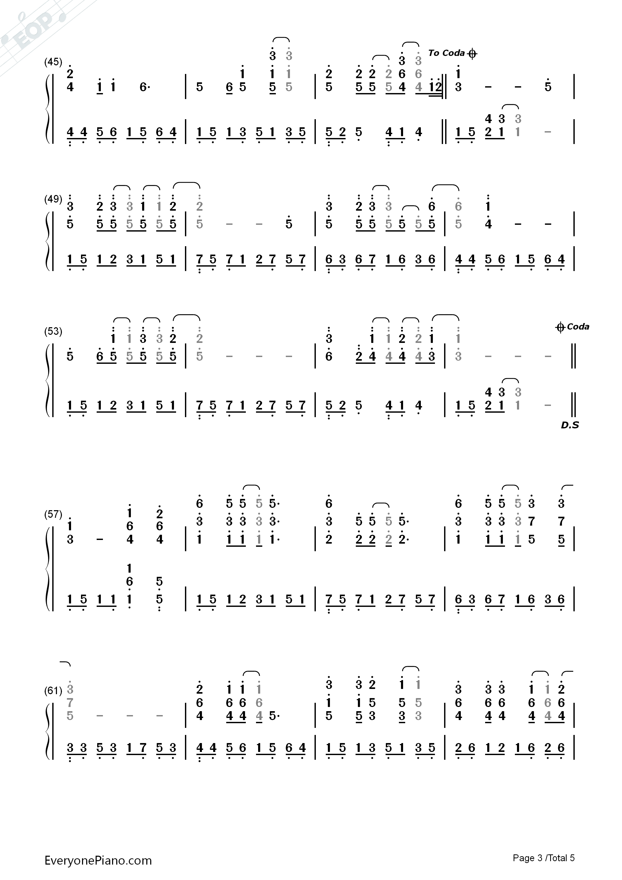 那些花儿钢琴简谱_朴树演唱