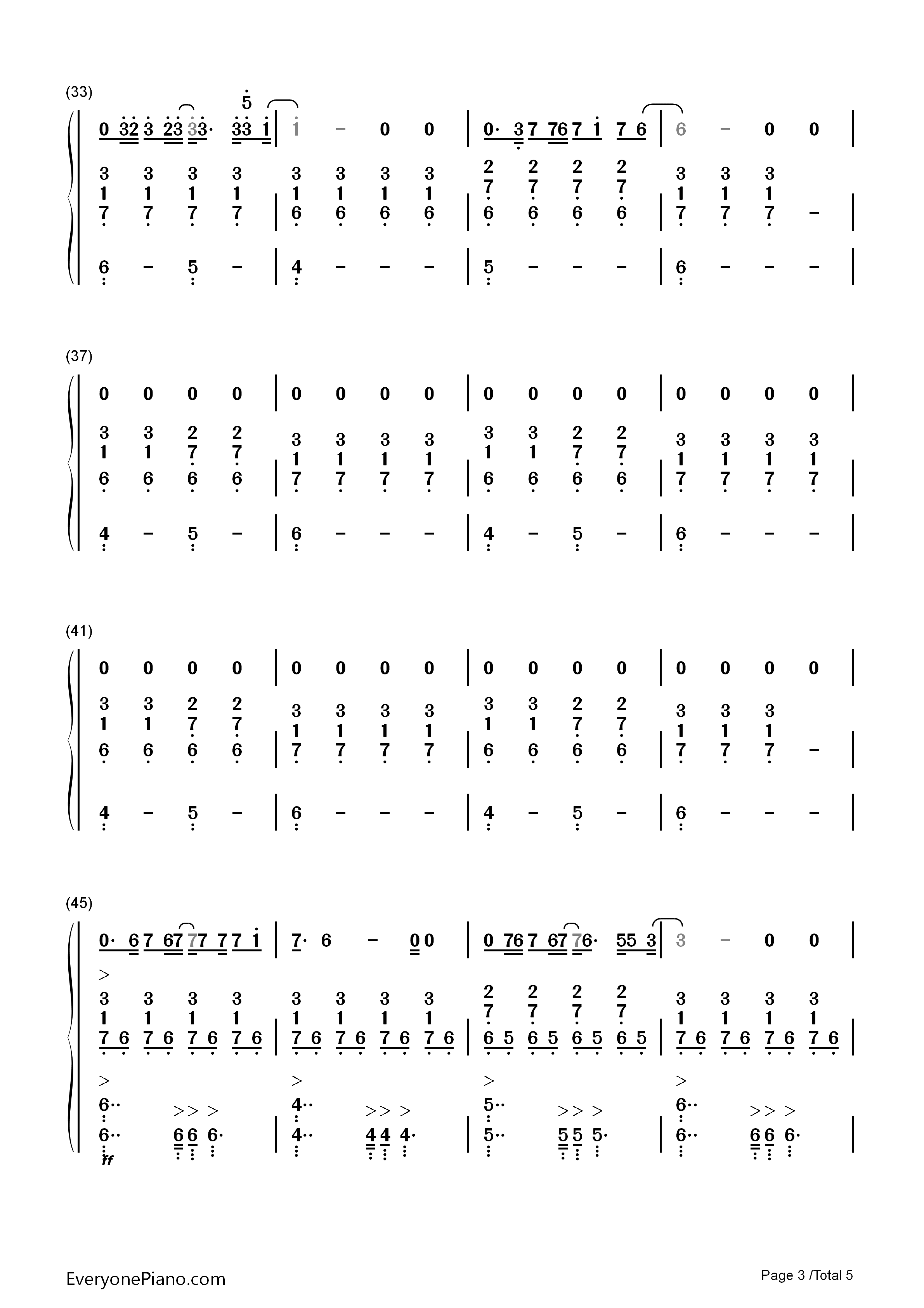 再见青春钢琴简谱_汪峰演唱
