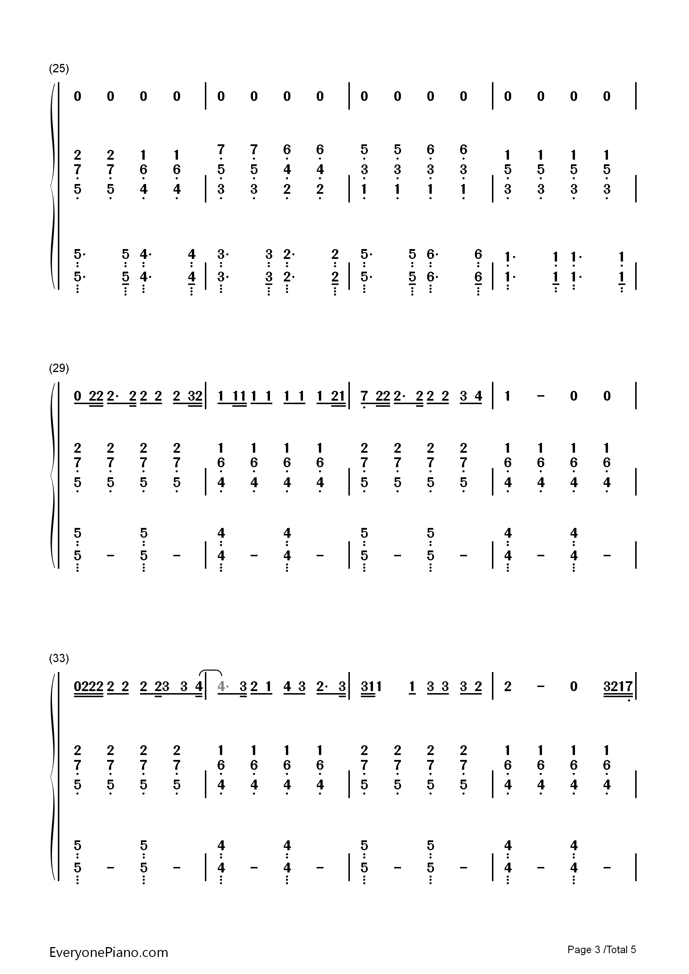 Writer_in_the_Dark钢琴简谱_Lorde演唱