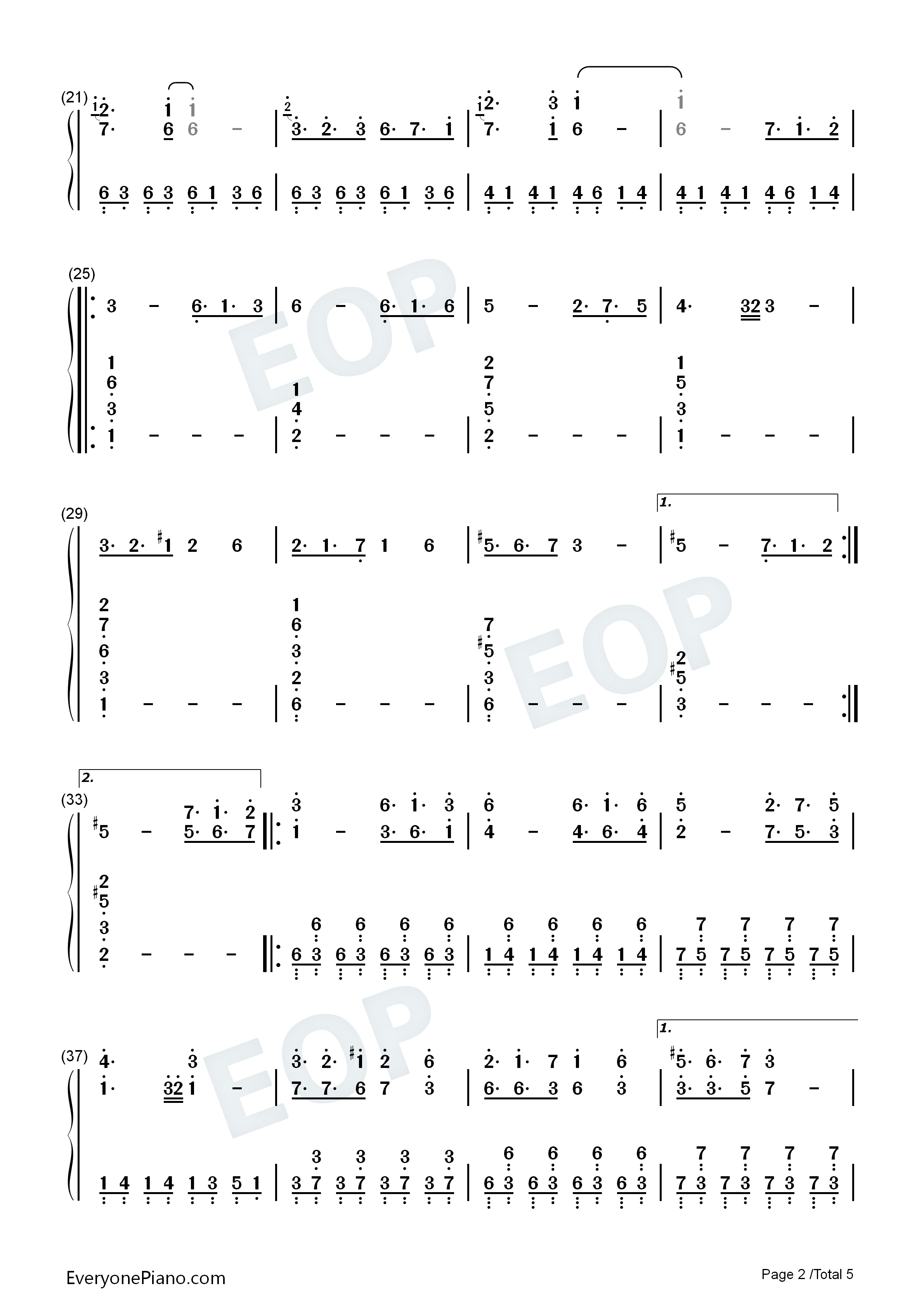 不思议の国のアリス钢琴简谱_东方Project演唱