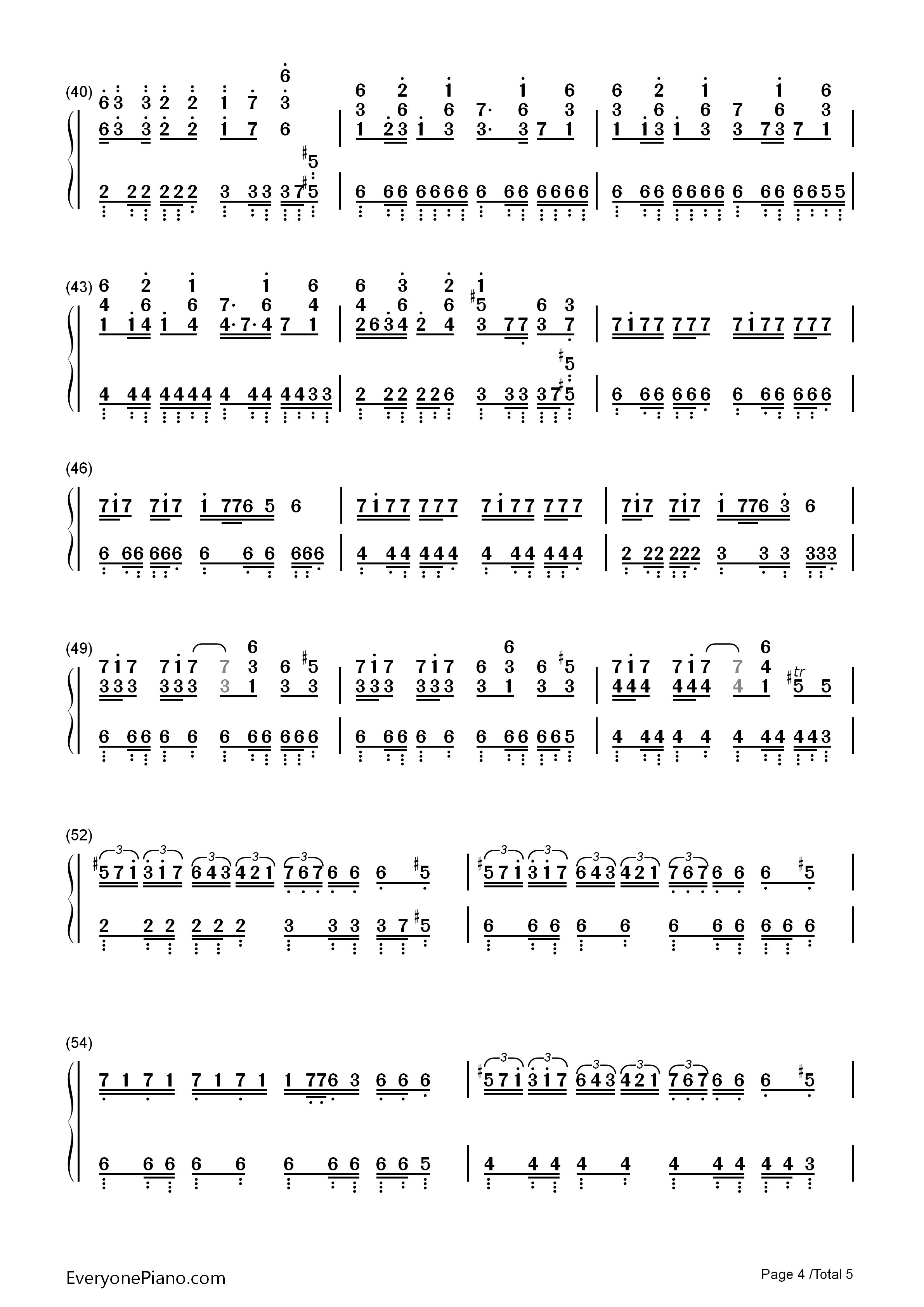 Hop钢琴简谱_Azis演唱