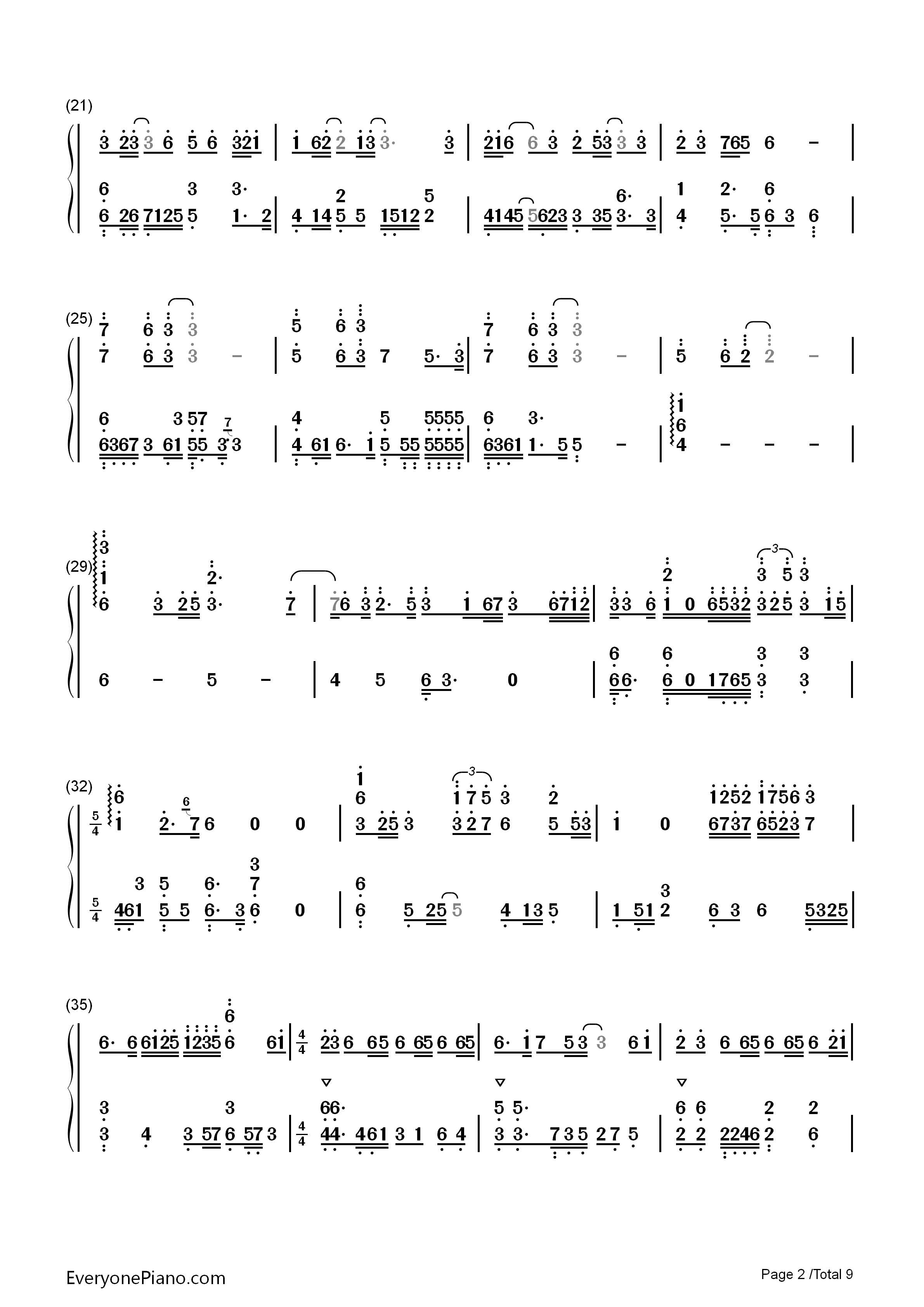 灵契钢琴简谱_Assen捷_五音Jw演唱