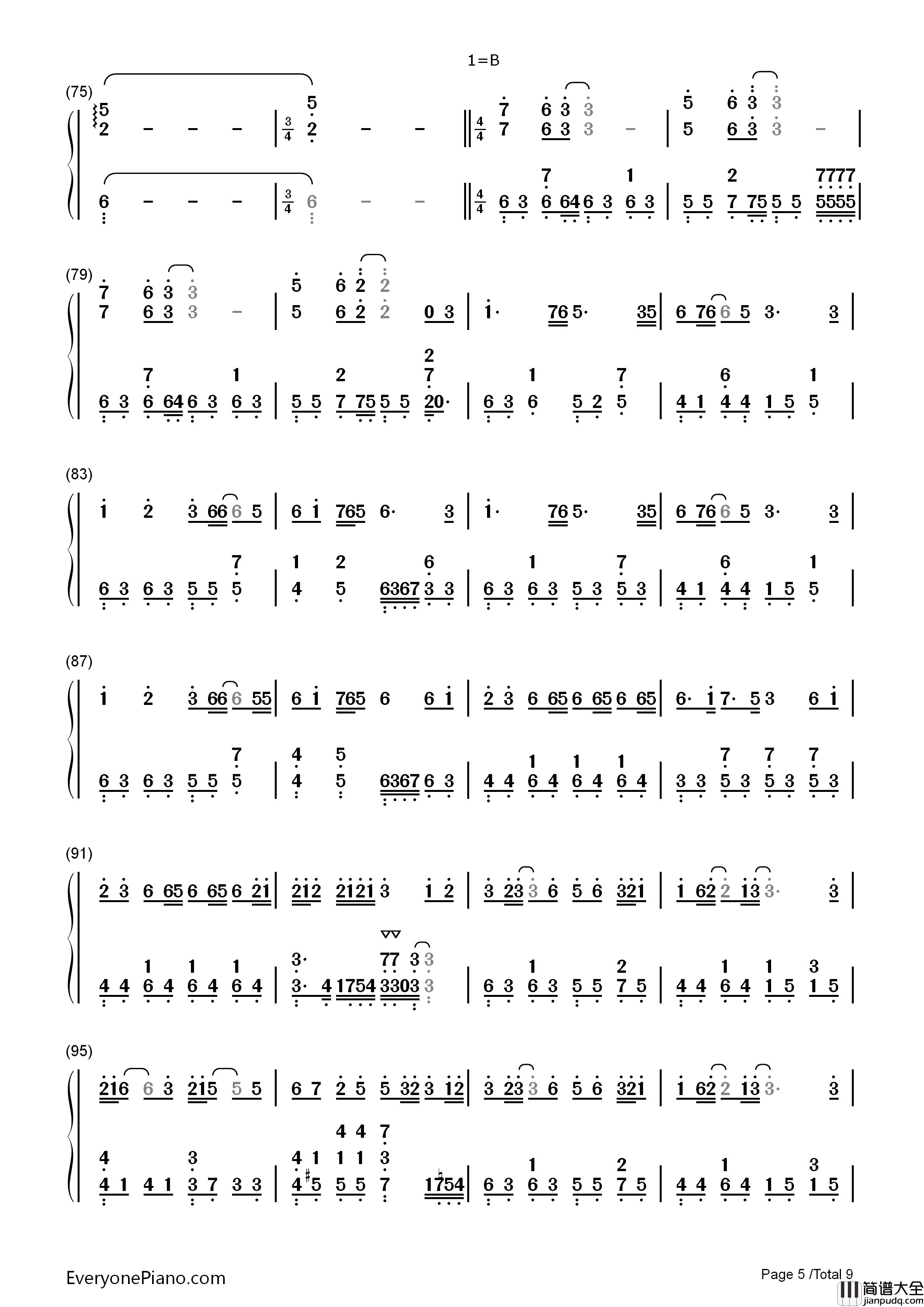 灵契钢琴简谱_Assen捷_五音Jw演唱